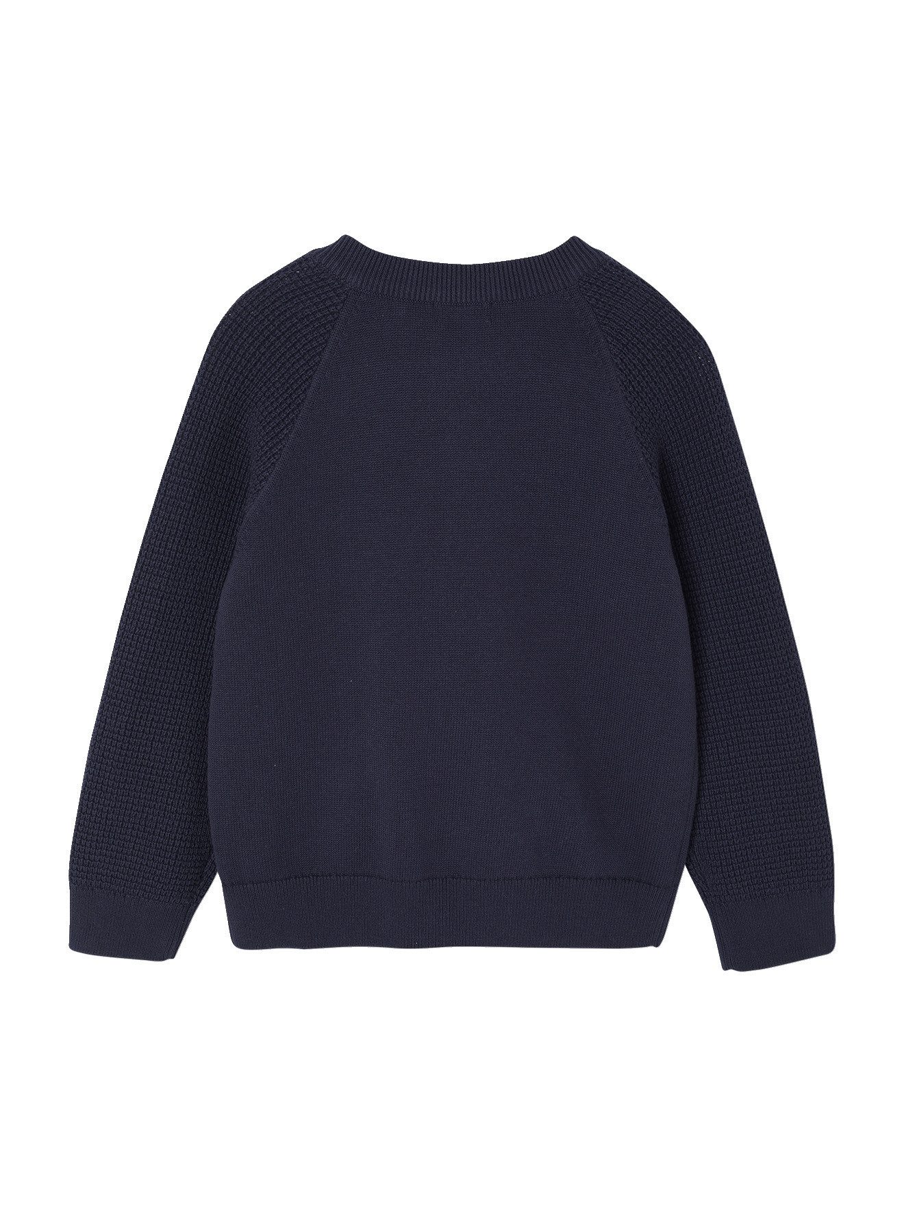 vertbaudet Cardigan Jacke aus TeddyfleeceTaschen für Jungen