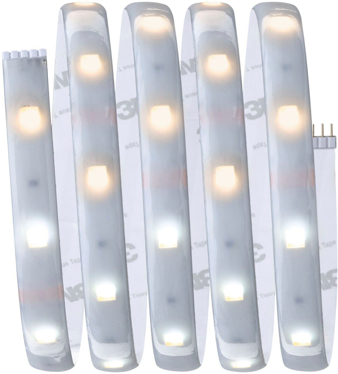 Paulmann LED-Streifen Zigbee Tunable 1,5m, 250 405l Home Smart 405lm, MaxLED White, Basisset 6W IP44 1-flammig, beschichtet