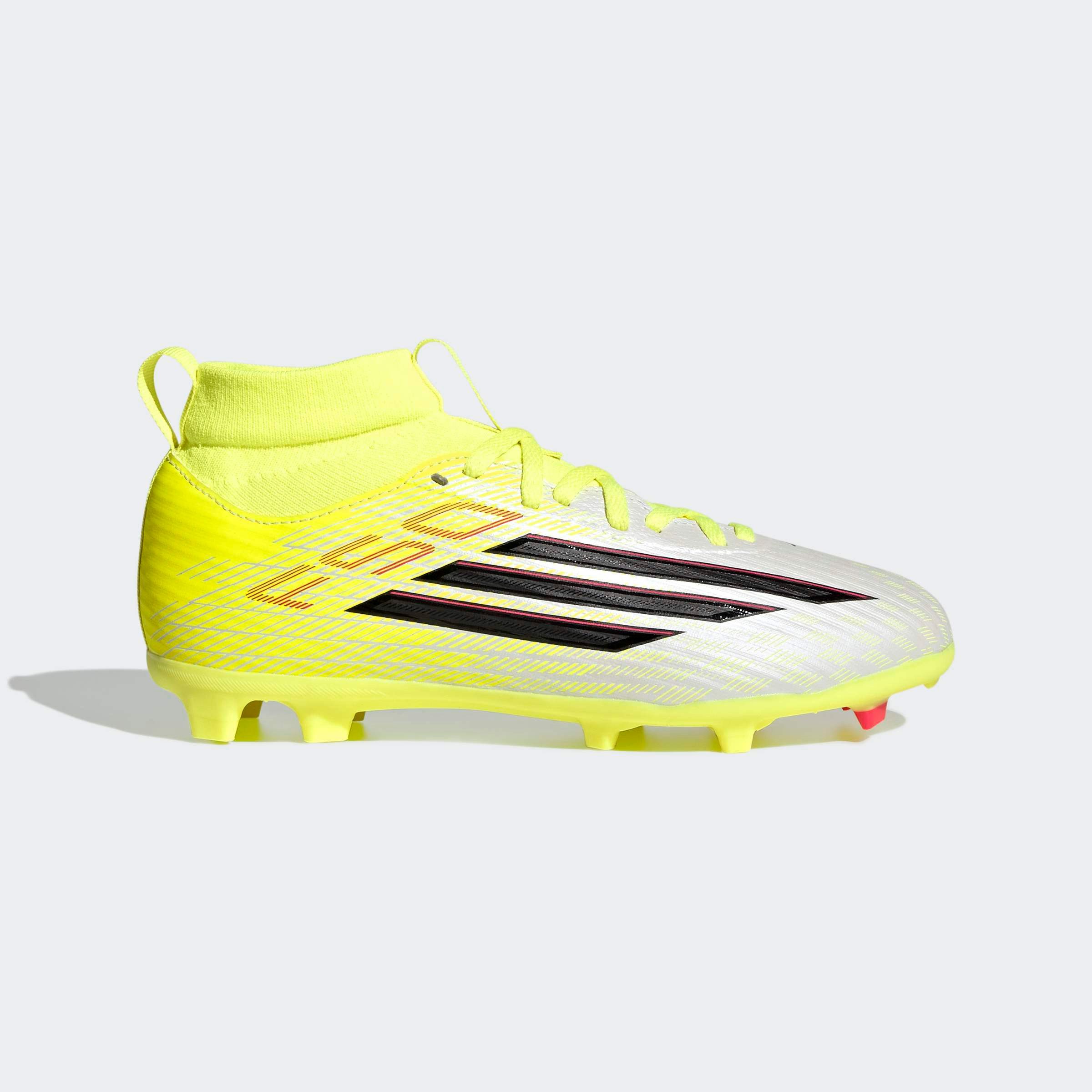 adidas Performance F50 LEAGUE MID CUT FIRM GROUND / MULTI GROUND KIDS Fußballschuh für viele verschiedene Böden geeignet, für Kinder & Jugendliche