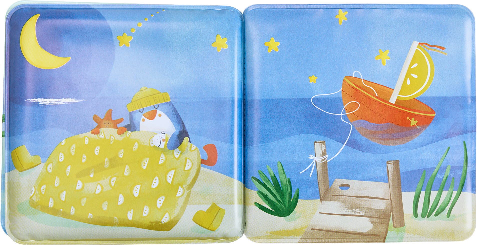 Haba Greifling Babywelt Babyspielbuch Badebuch Pinguin 2012340001