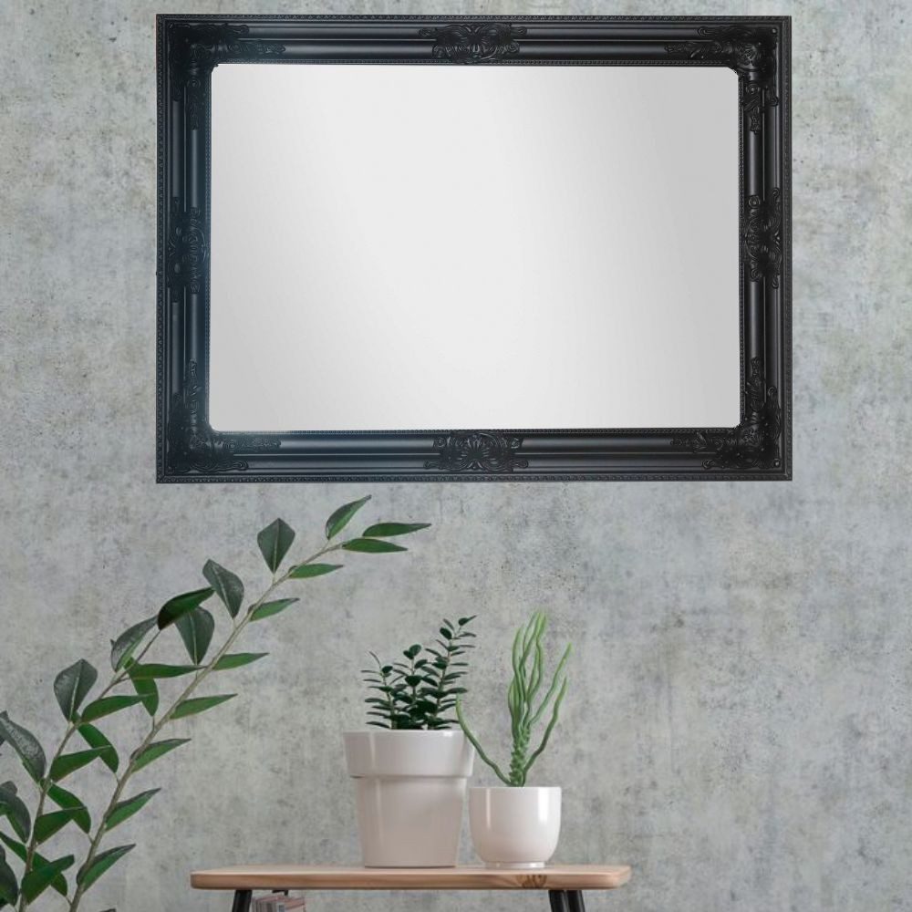 LebensWohnArt Wandspiegel Eleganter Barock-Spiegel BESSA 70x50cm günstig online kaufen