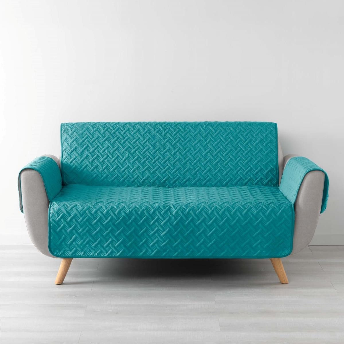 Douceur d'intérieur Sofaschoner Sofaschoner WELL, gesteppt, Mikrofaser, 279 x 179 cm