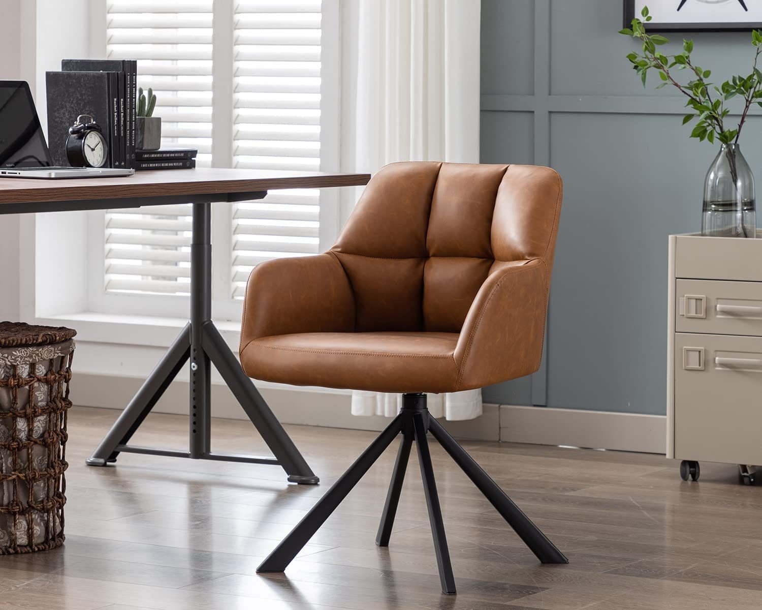 WAHSON OFFICE CHAIRS Bürostuhl Sessel Kunstlederbezug Schreibtischstuhl günstig online kaufen