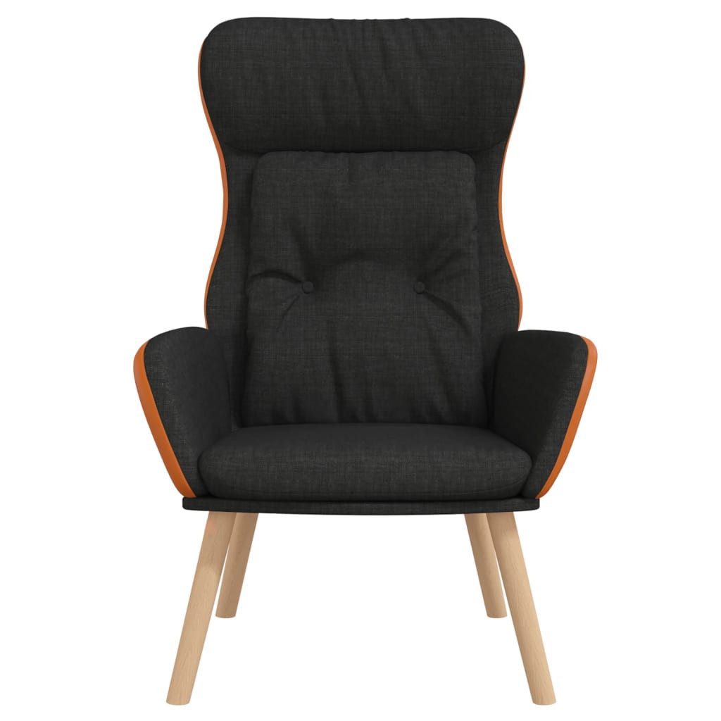 vidaXL Sessel Relaxsessel Schwarz Stoff und günstig online kaufen