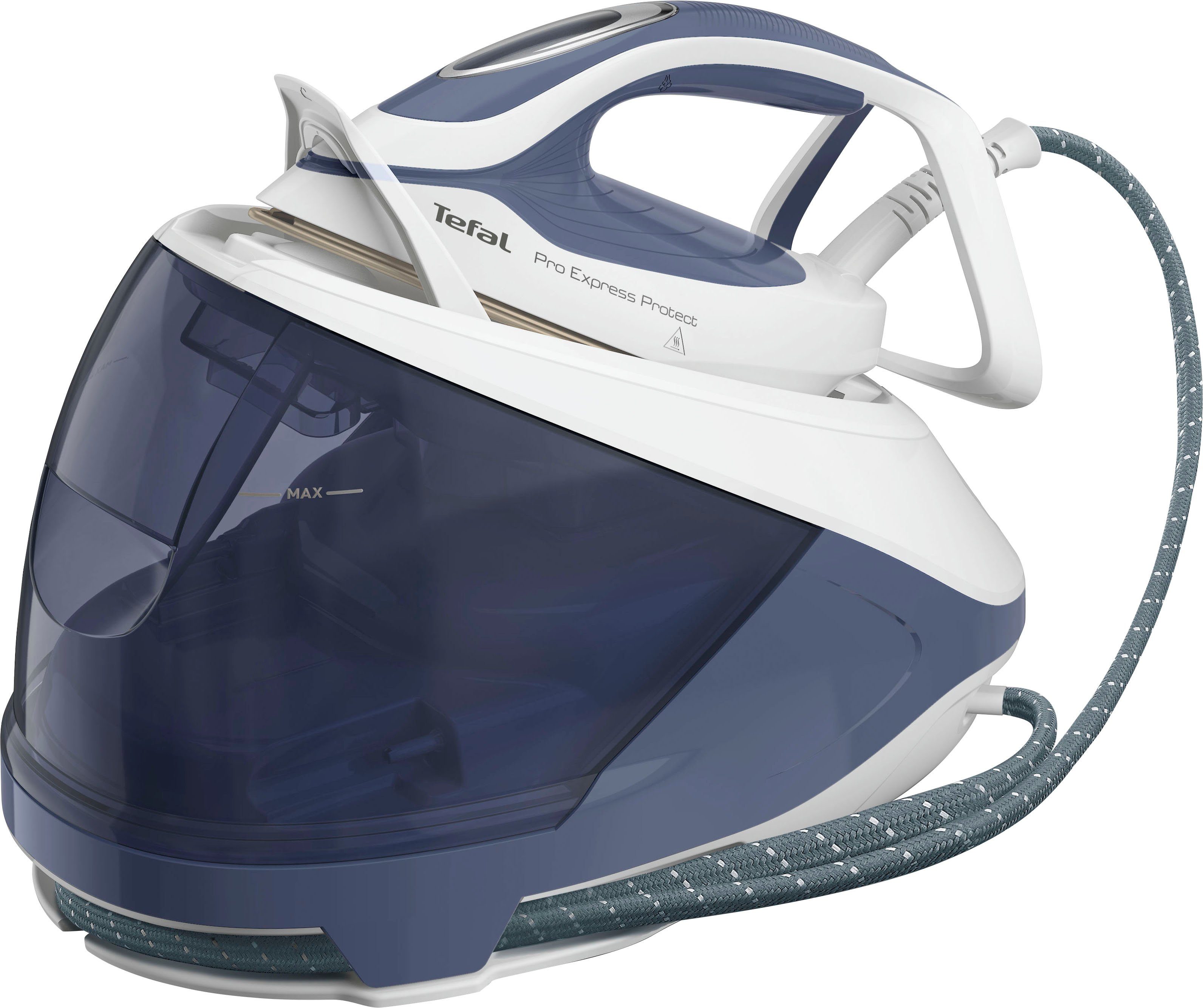 Wassertank 1800 Tefal Pro Protect, Dampfbügelstation Tefal GV9225 ml Express