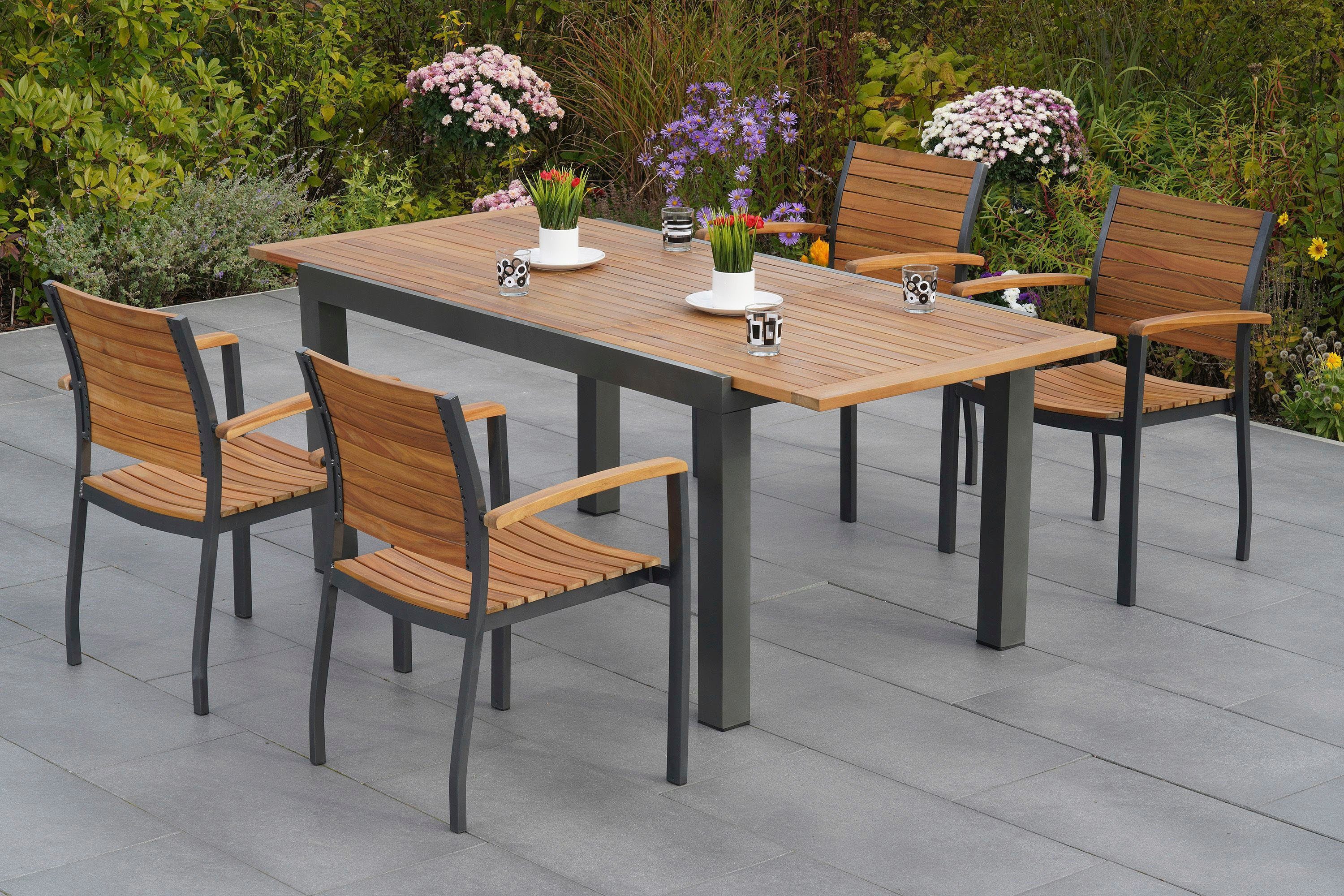 MERXX Garten-Essgruppe Santorin, (5-tlg) günstig online kaufen