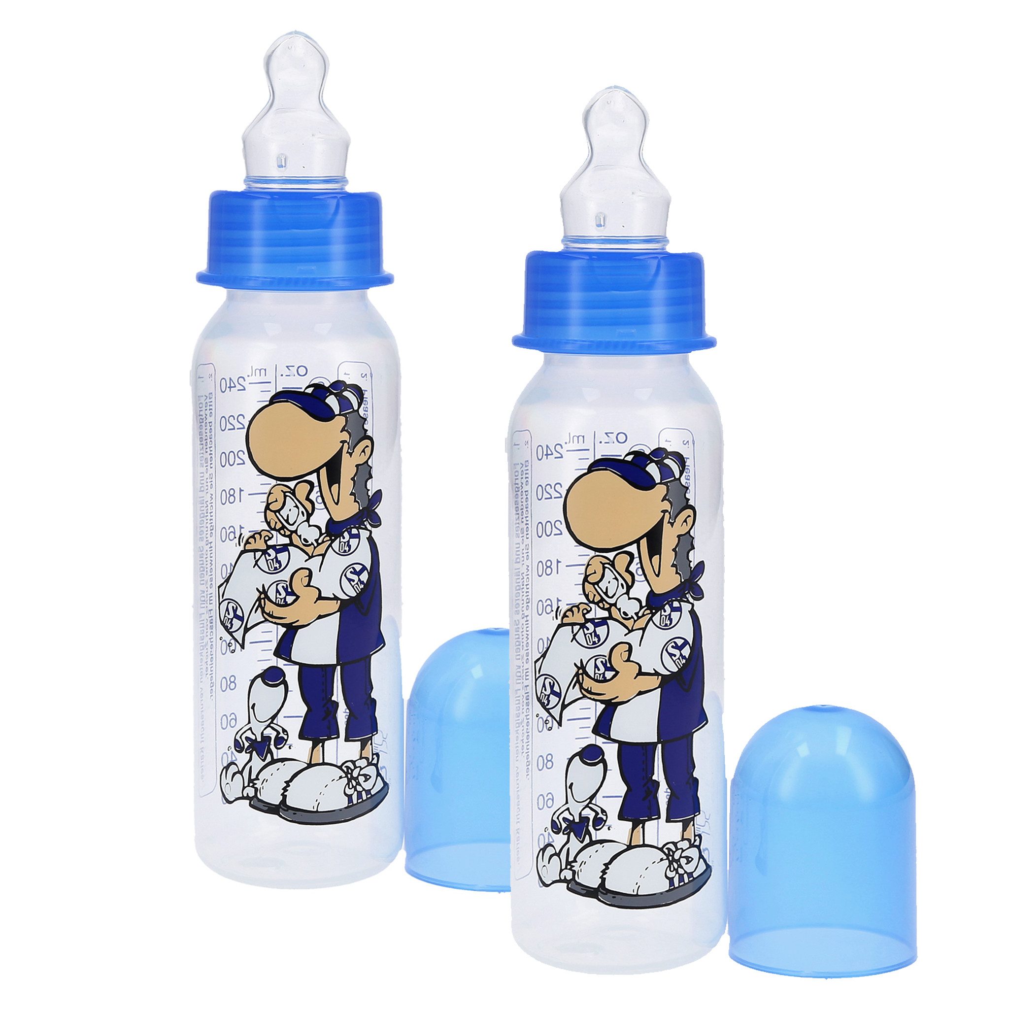 FC Schalke 04 Babyflasche FC Schalke 04 Baby Trinkflasche, 240ml