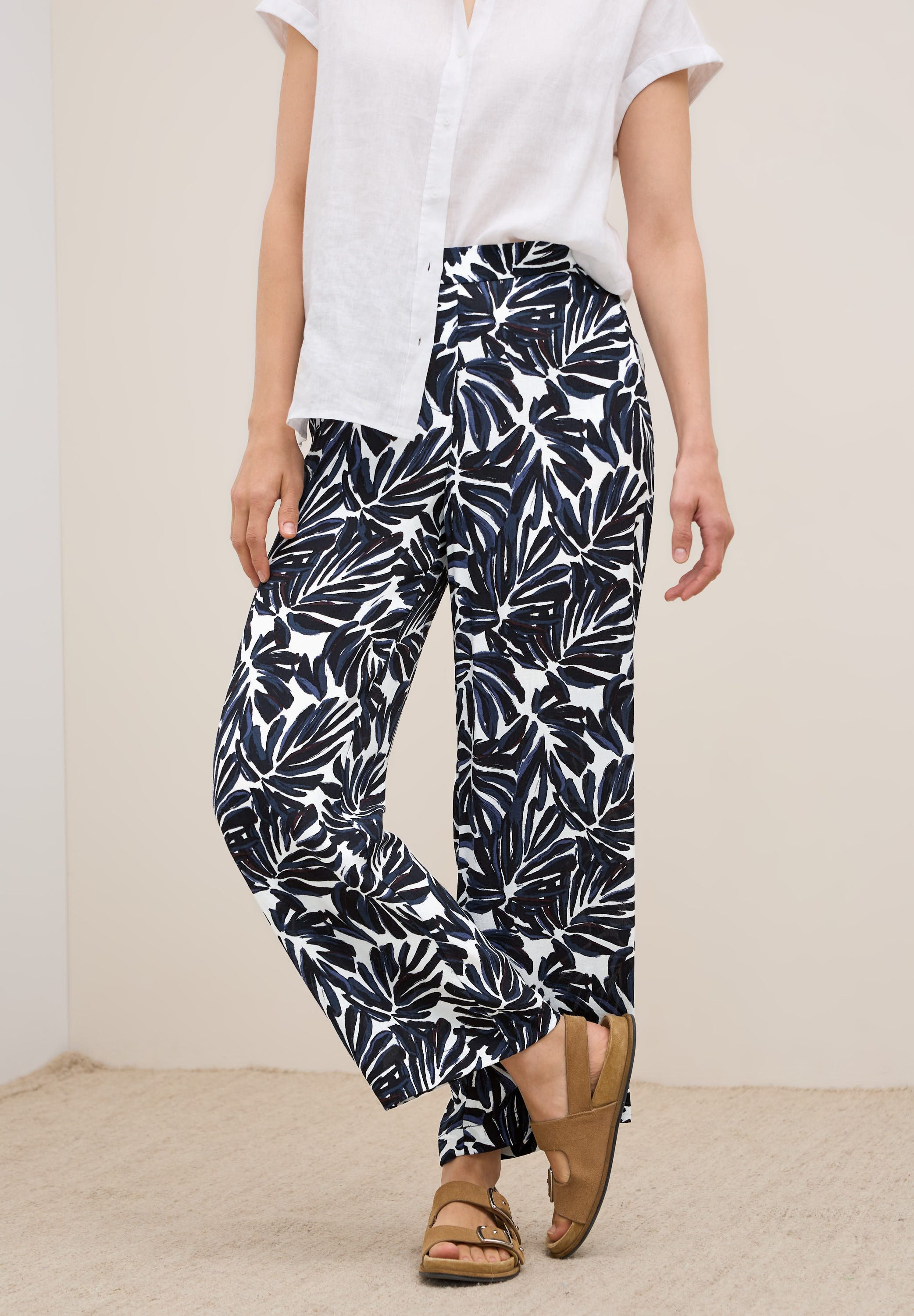 CECIL Stoffhose Style NEELE mit grafischem günstig online kaufen