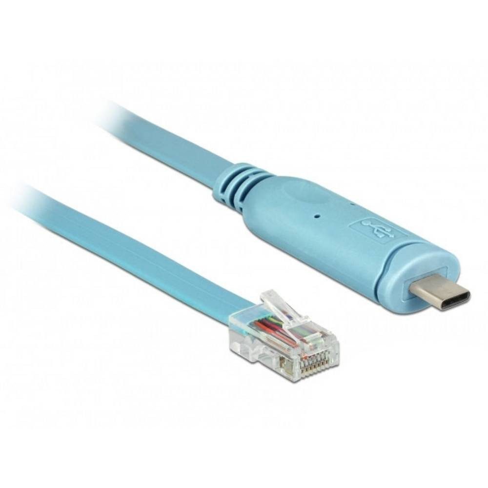 Delock USB 2.0 Adapter [1x USB 2.0 Stecker C - 1x RJ45-Stecker] 63914 3 m USB-Adapter