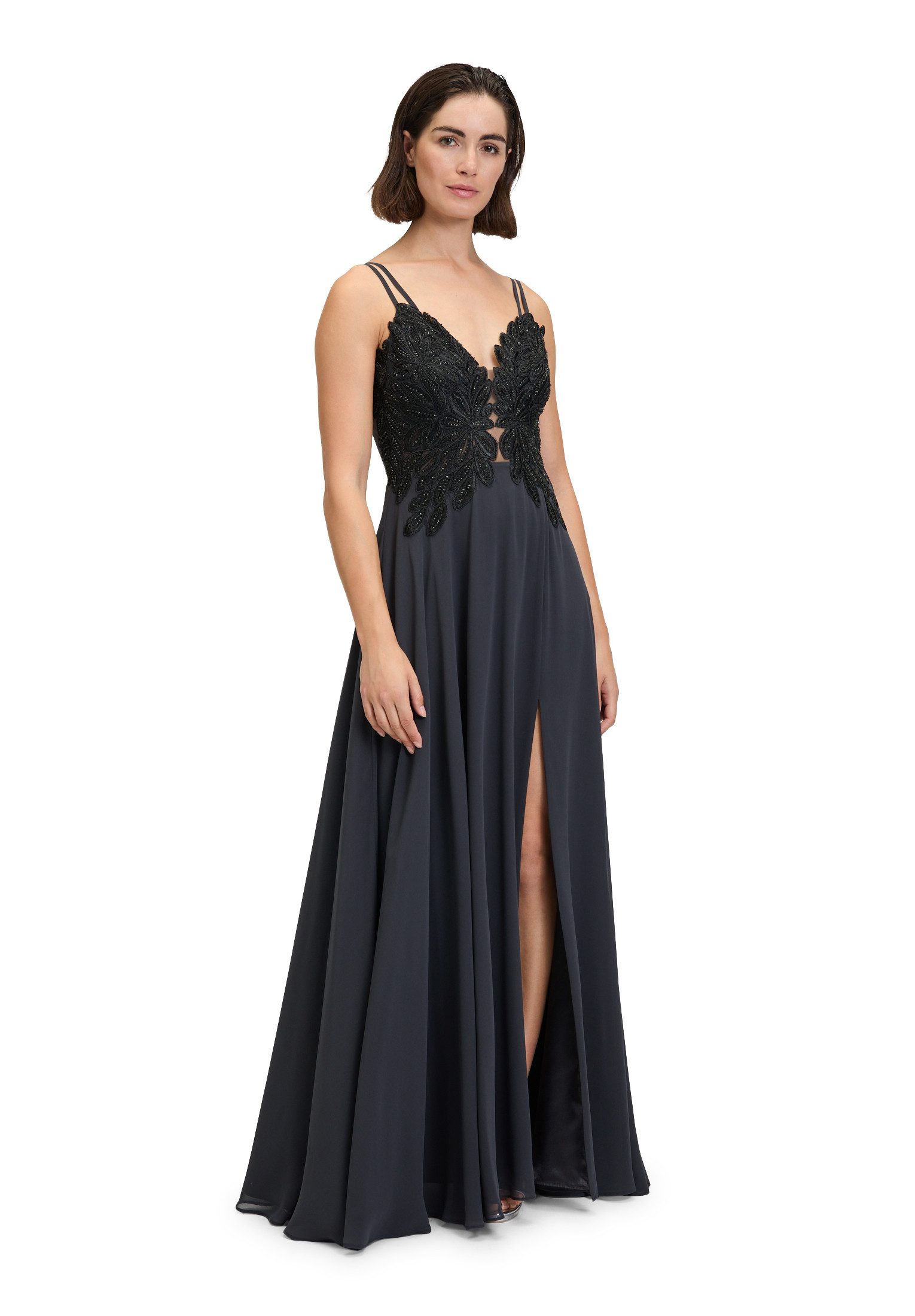 VERA MONT Abendkleid Vera Mont Abendkleid mit Stickerei Glitzernd mehr
