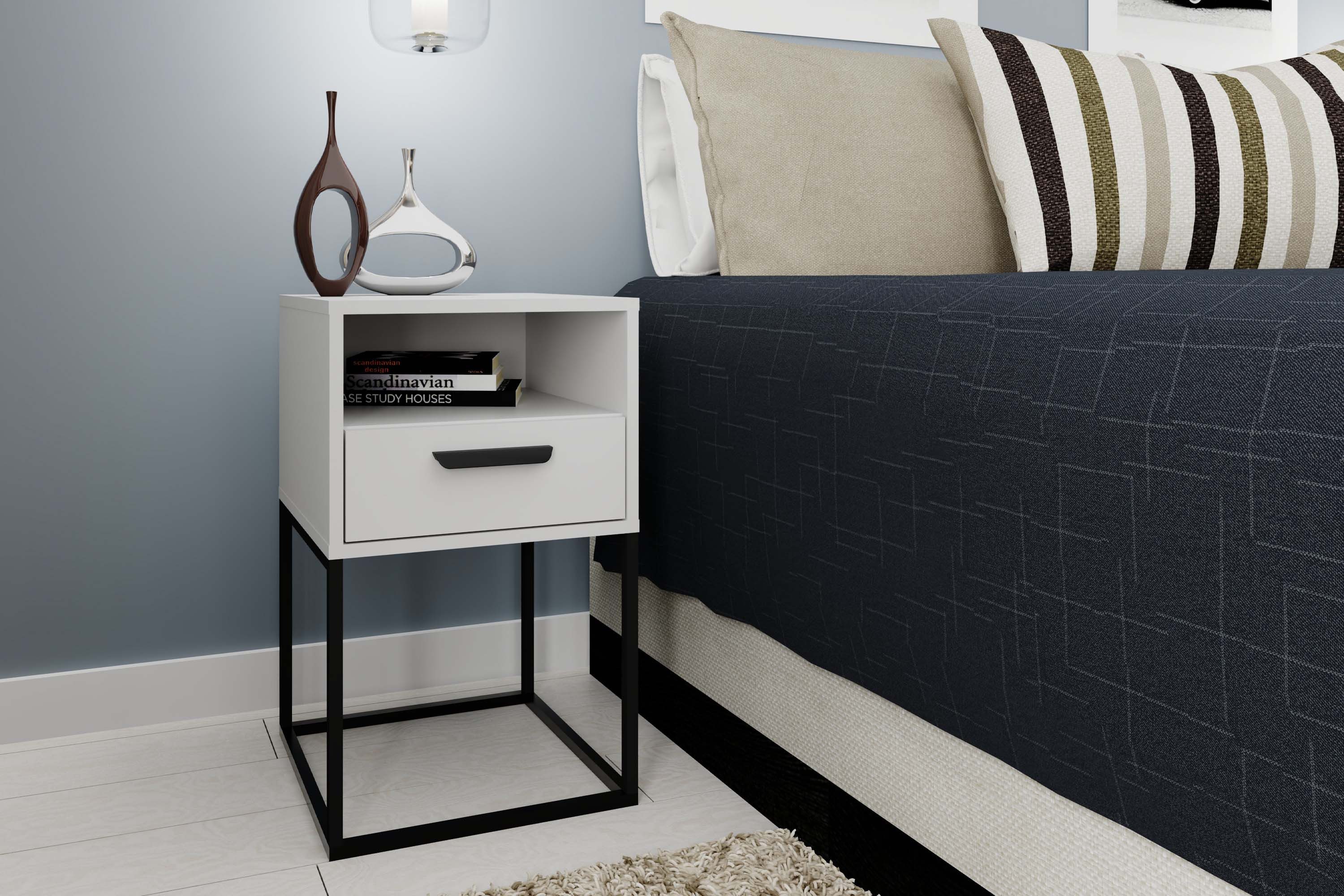 KONSIMO® Nachttisch RECTUS Nachtschrank, Modern, hergestellt günstig online kaufen