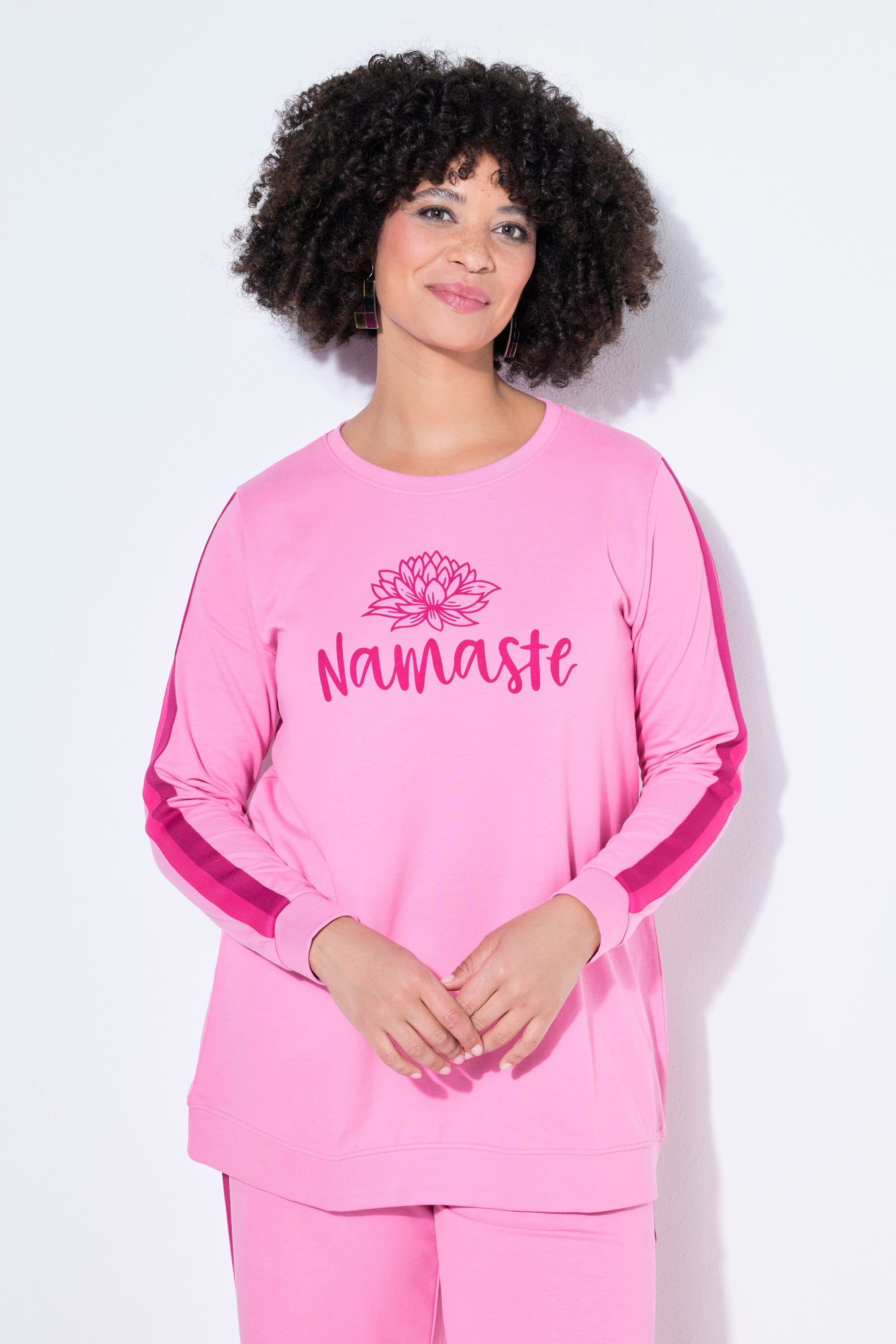 Angel of Style Sweatshirt Sweatshirt Komfort Fit Namaste-Motiv günstig online kaufen