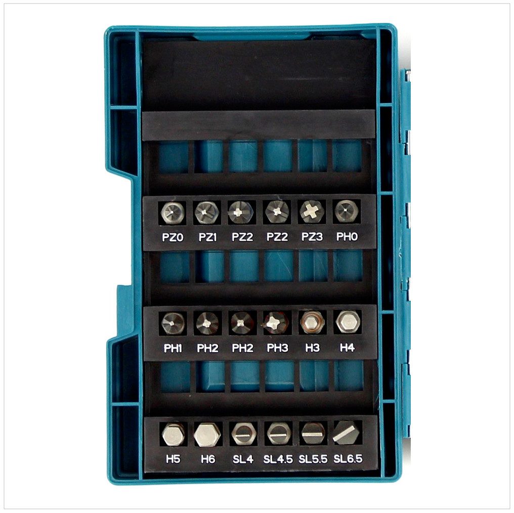 Makita Bit-Set B-28606 Bit-Box Schrauberbit-Set 37-teilig