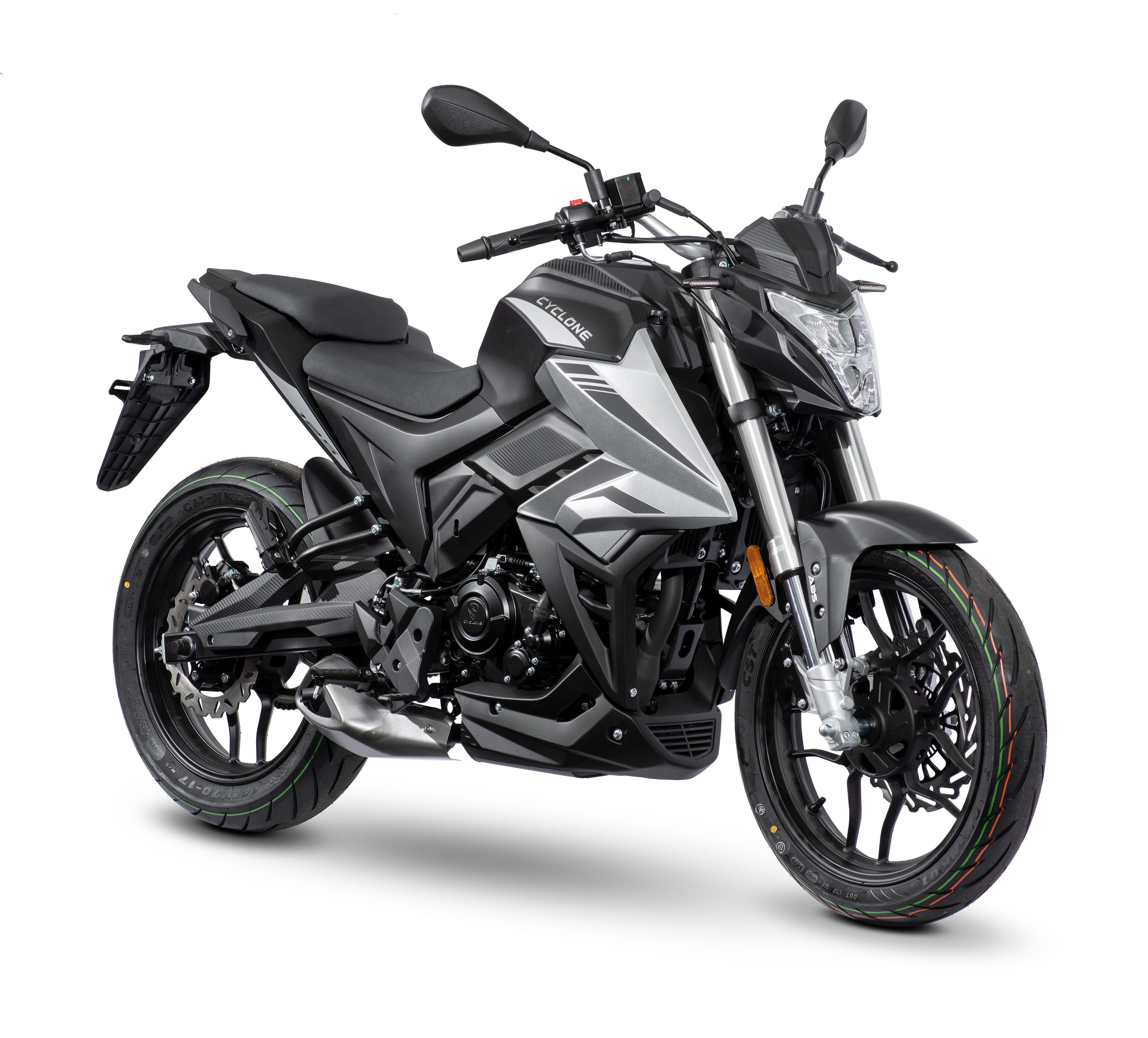 Cyclone Motorrad Batllo5, 125, E5+, Naked, 124 ccm, 95 km/h, Euro 5+, 11 kW, 15 PS, ABS, 125er Naked, digitales Cockpit