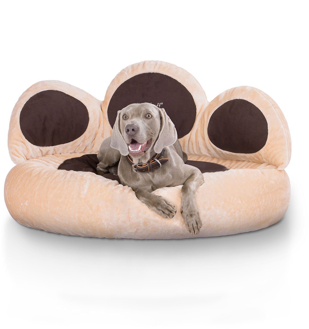 Knuffelwuff Tierbett Hundebett Luena, Schaumstoffflocken