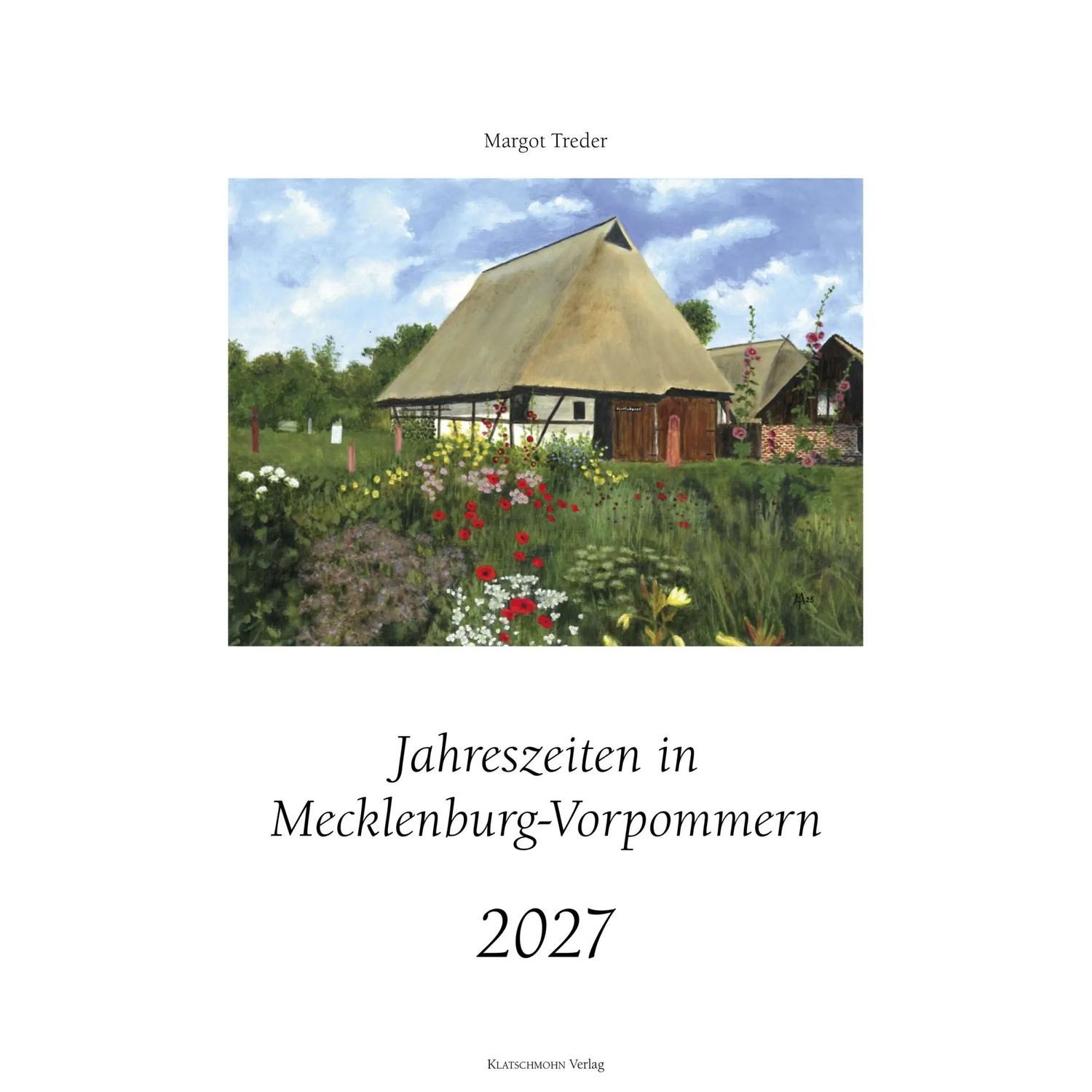 Wandkalender Jahreszeiten in Mecklenburg-Vorpommern 2027
