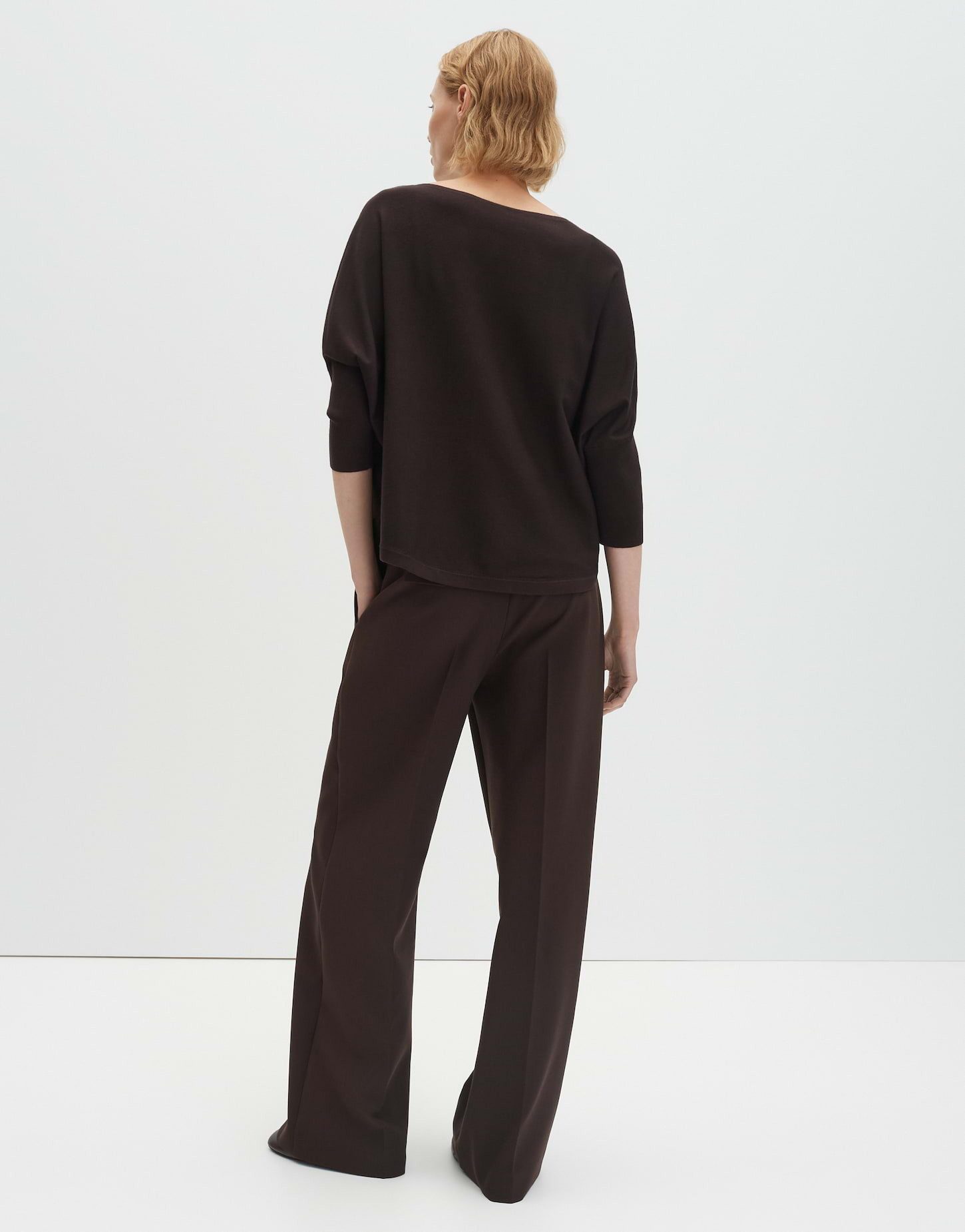 someday Strickpullover TIRAJA Oversized im Cape Stil oversized Passform, ovaler Schnitt, weich fließender Fall