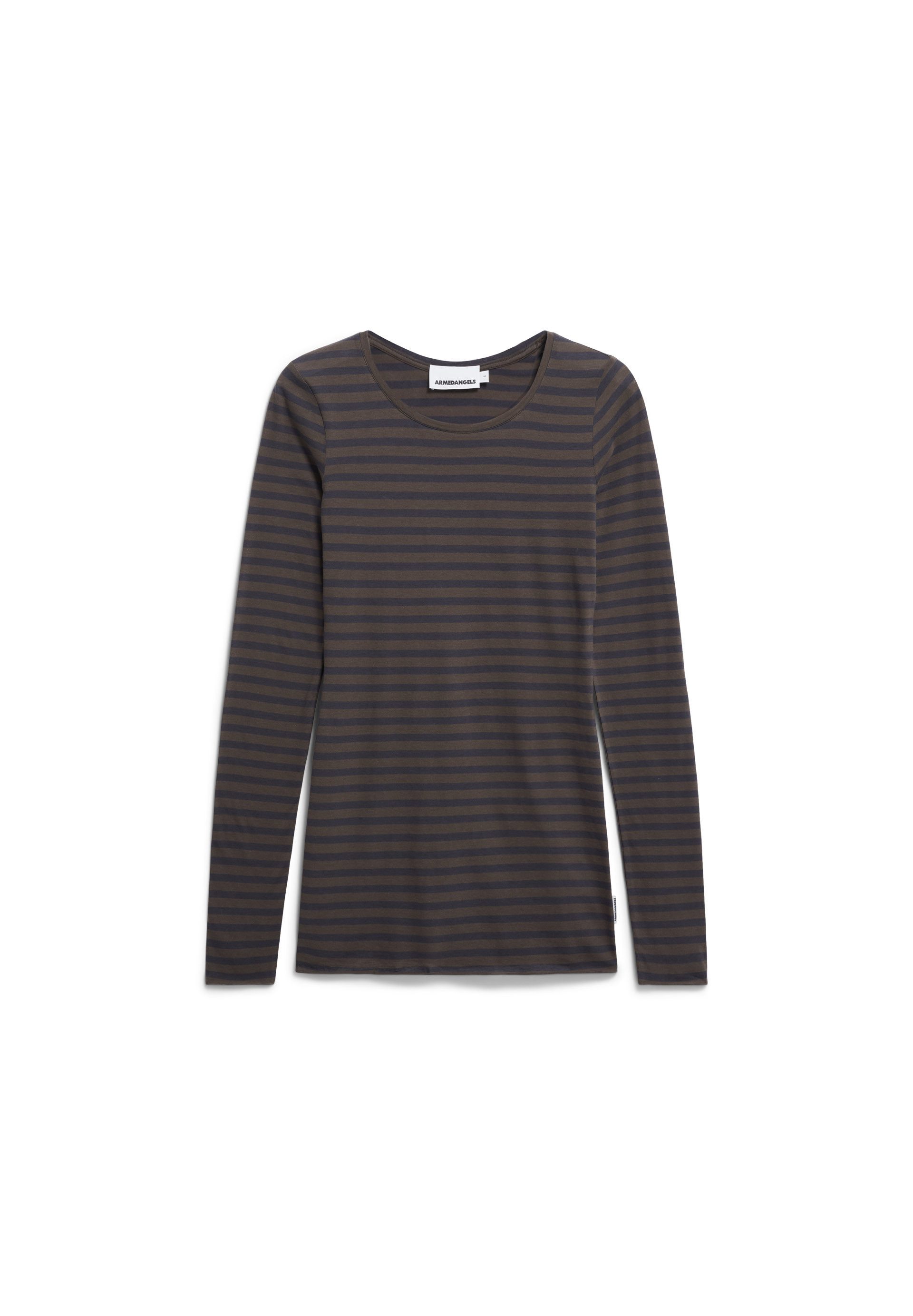 Longsleeve EINIAARA STRIPES Longsleeve aus Bio-Baumwolle