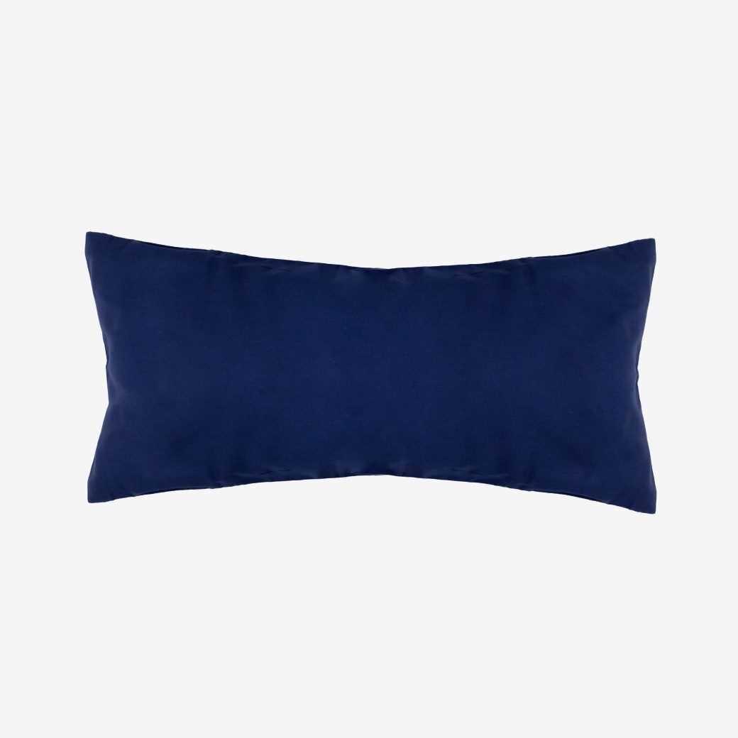 Wolkenfeld Kissenbezug Mako-Satin Baumwolle Kopfkissenbezug - Premium Kissenbezug, (1 Stück), Größe 80x80 und 40x80 cm; versteckter Reißverschluss