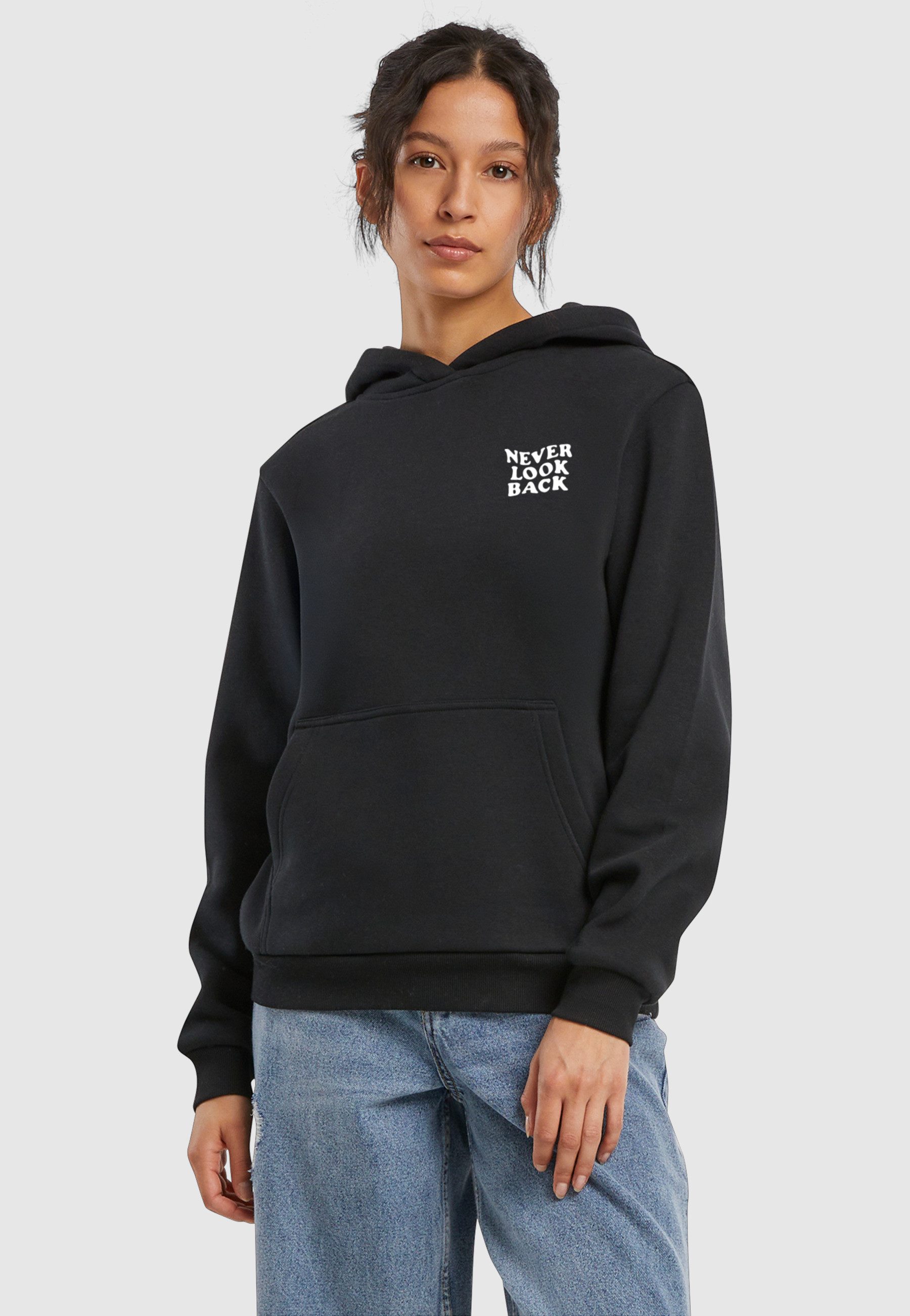 Miss Tee Kapuzenpullover Miss Tee Never Look Back Ladies Fluffy Hoody (1-tlg)