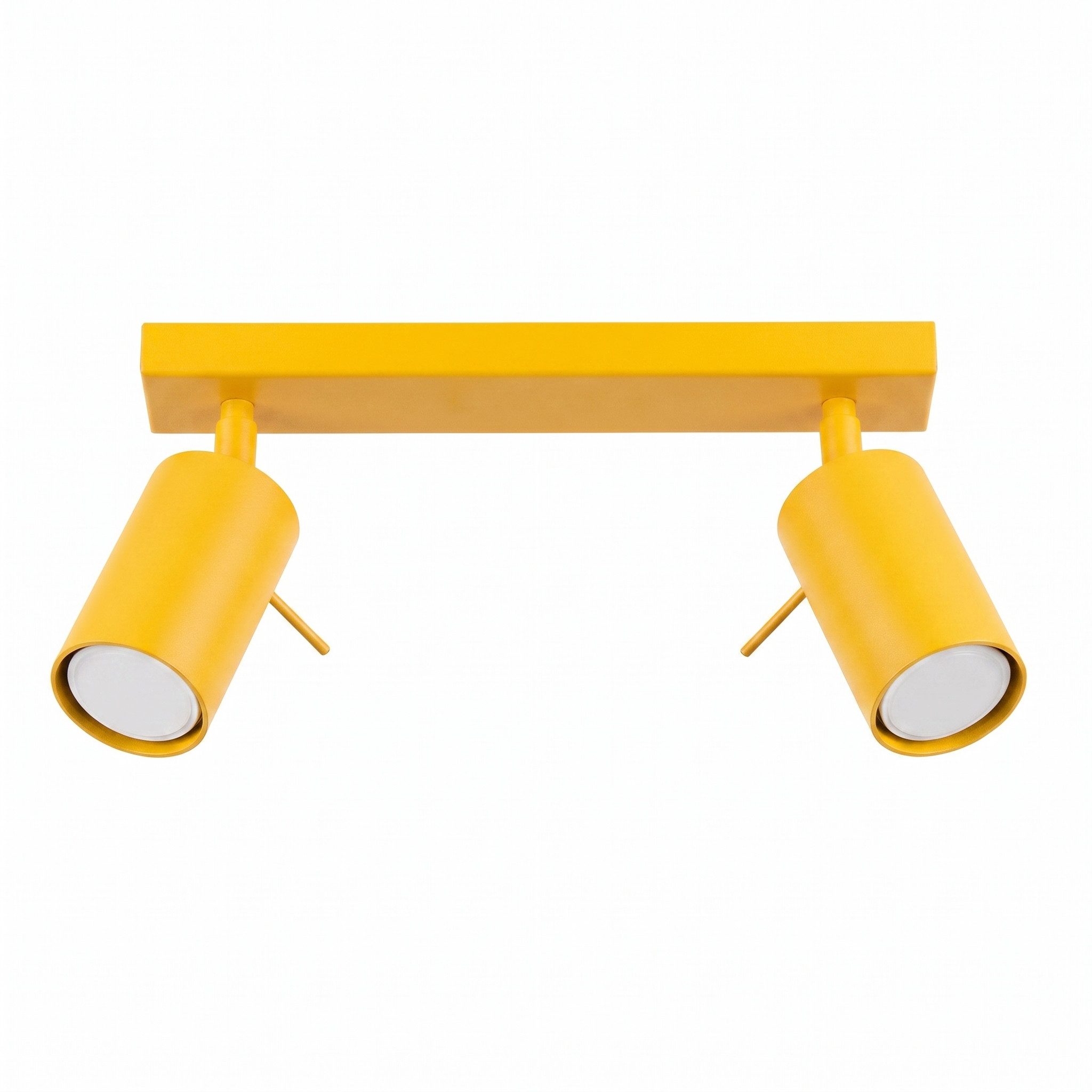 SOLLUX lighting Deckenleuchte Plafond RING 2 gelb, Nicht enthalten