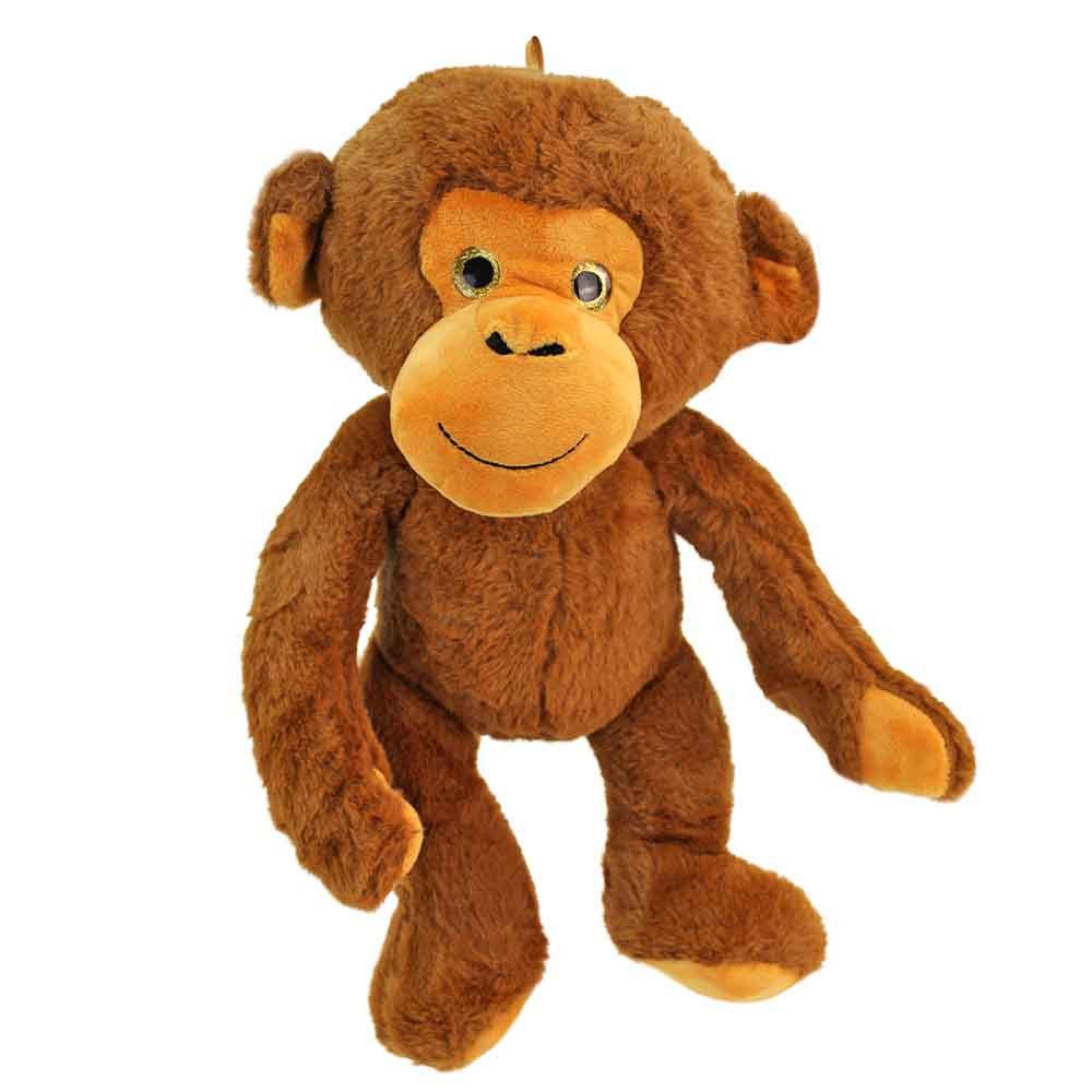 BEMIRO Kuscheltier Kuscheltier Affe braun - ca. 28 cm (1-St)