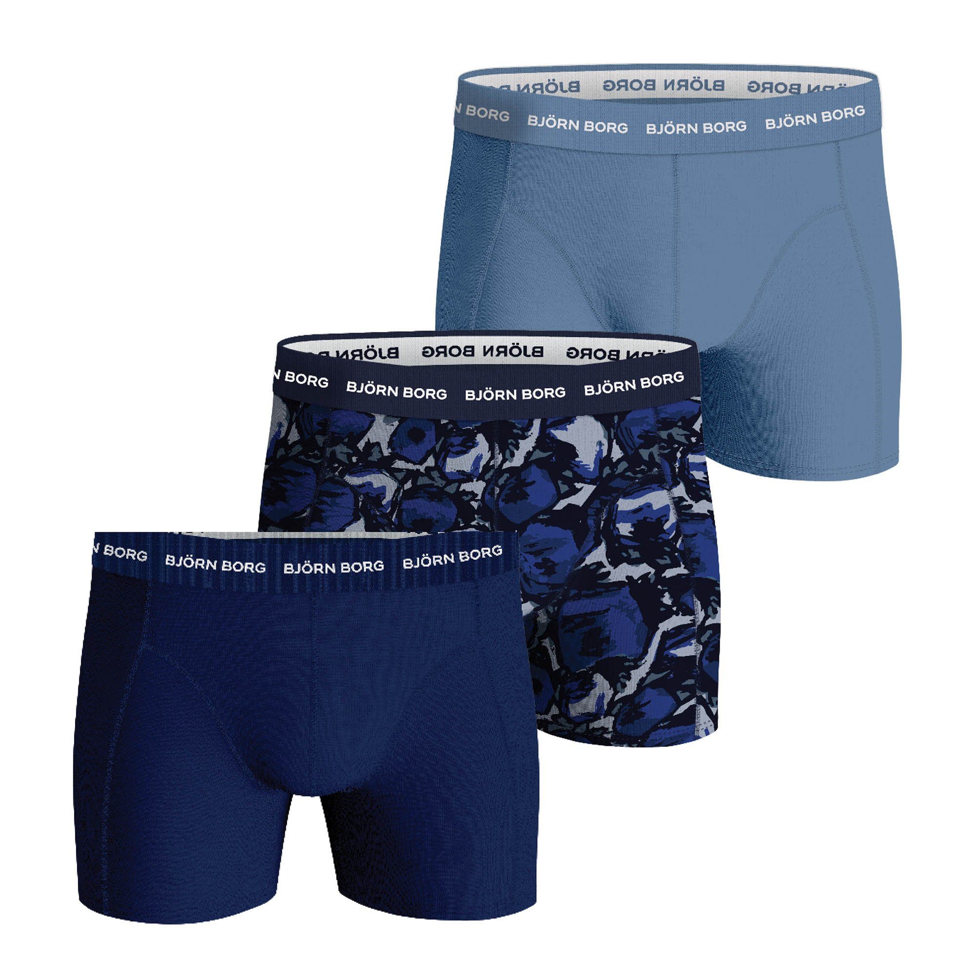 Boxer Herren Boxershort 3er Pack Baumwollmischung
