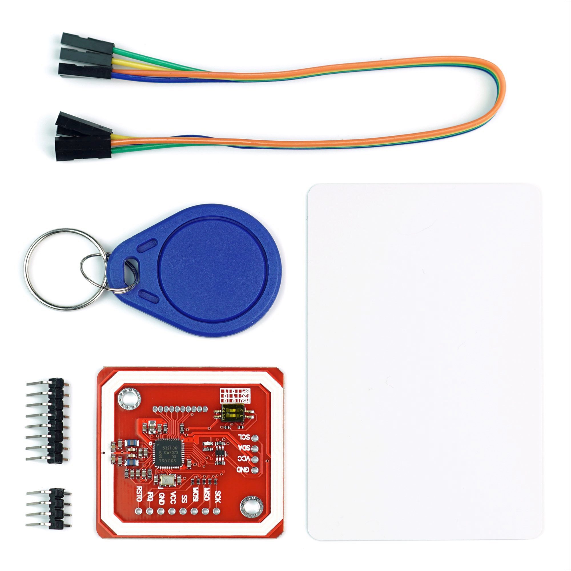 Sensor PN532 NFC- und RFID-Modul, UART / I2C / SPI, inkl. Karte & Dongle