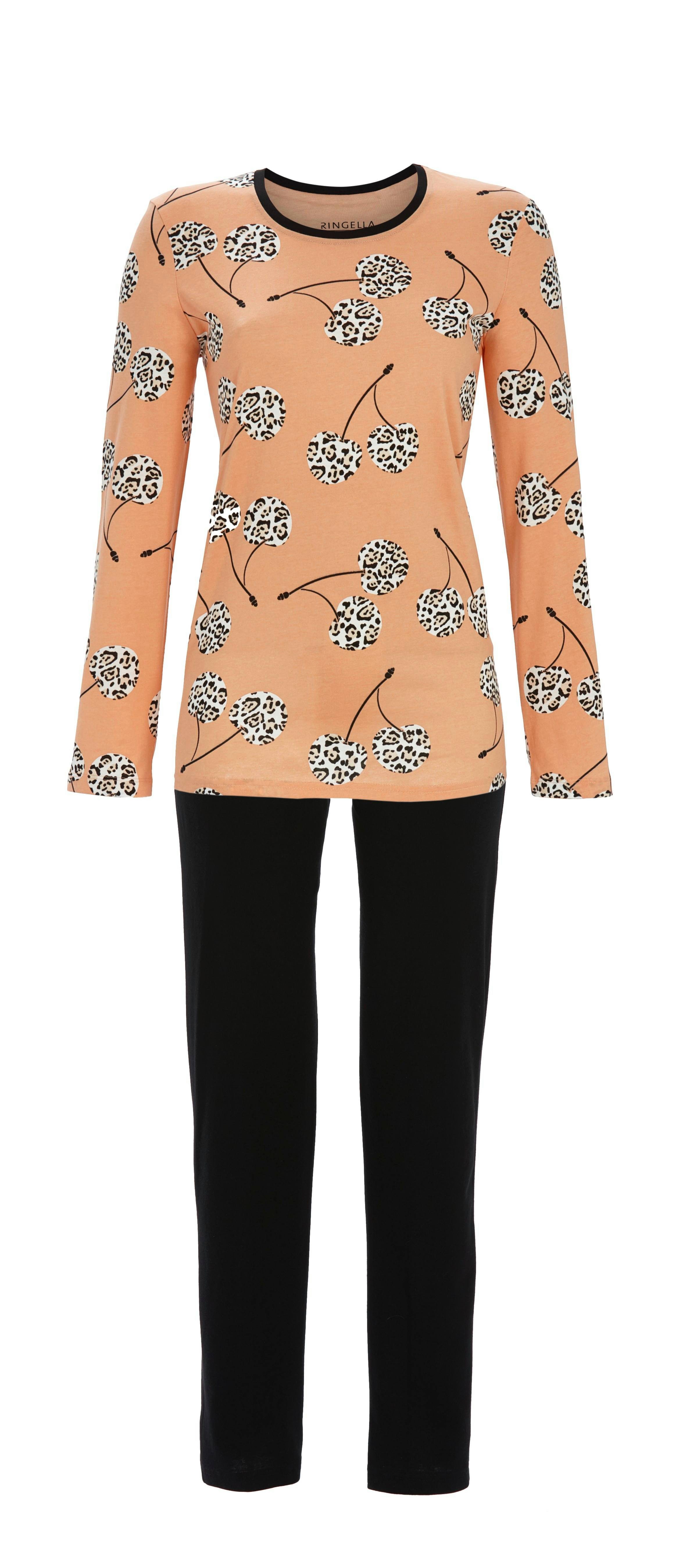 Ringella Pyjama mit Kirschendessin und langer günstig online kaufen