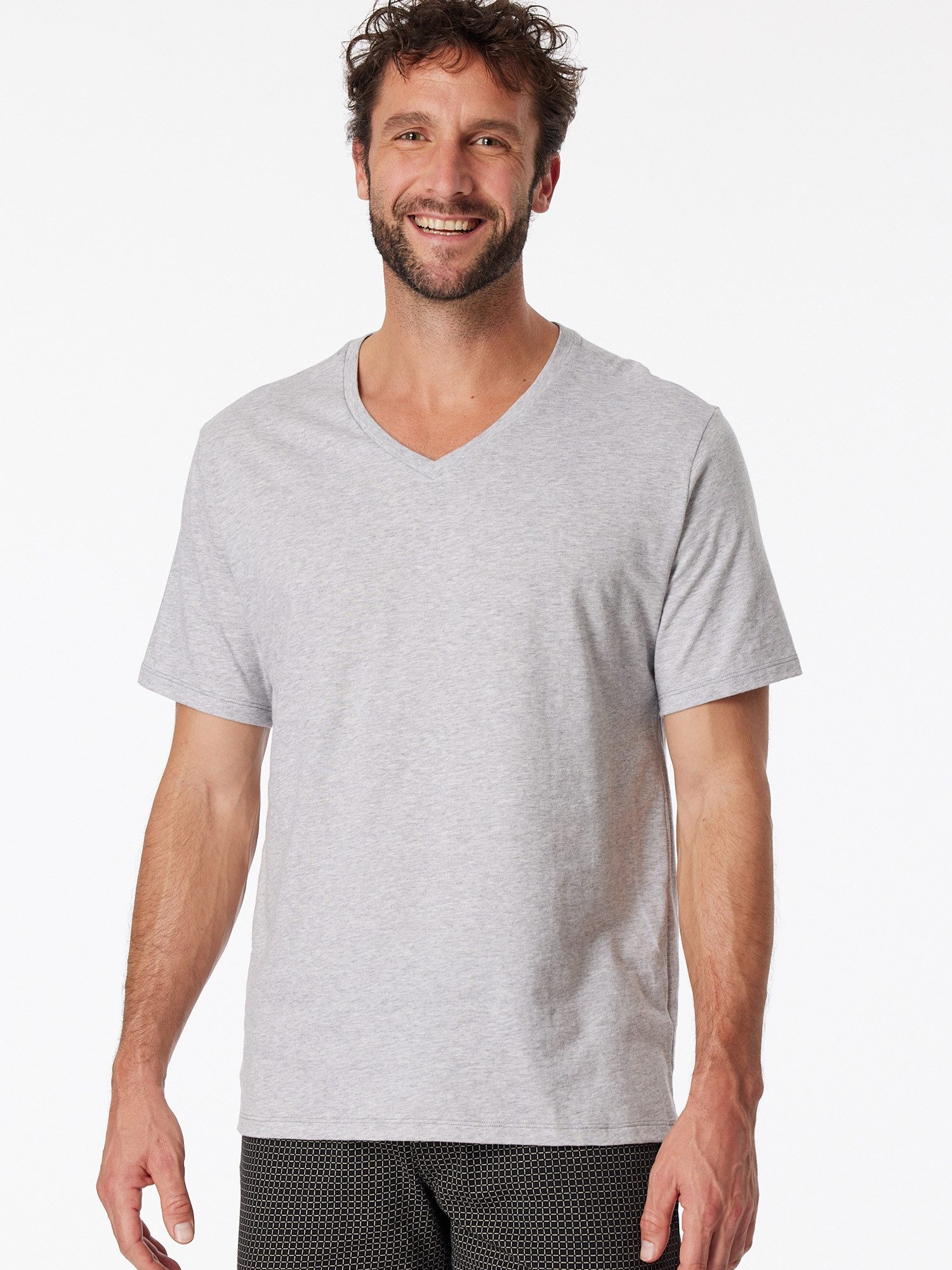 Schiesser Pyjamaoberteil T-Shirt Mix & Relax günstig online kaufen