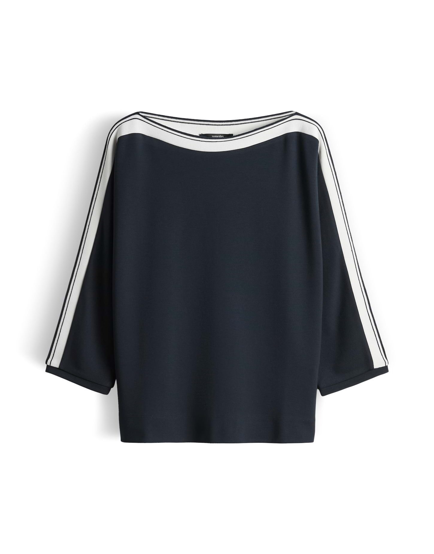 someday 3/4-Arm-Shirt KELVA DETAIL U-Boot Shirt mit sportiven Einsatz schma günstig online kaufen