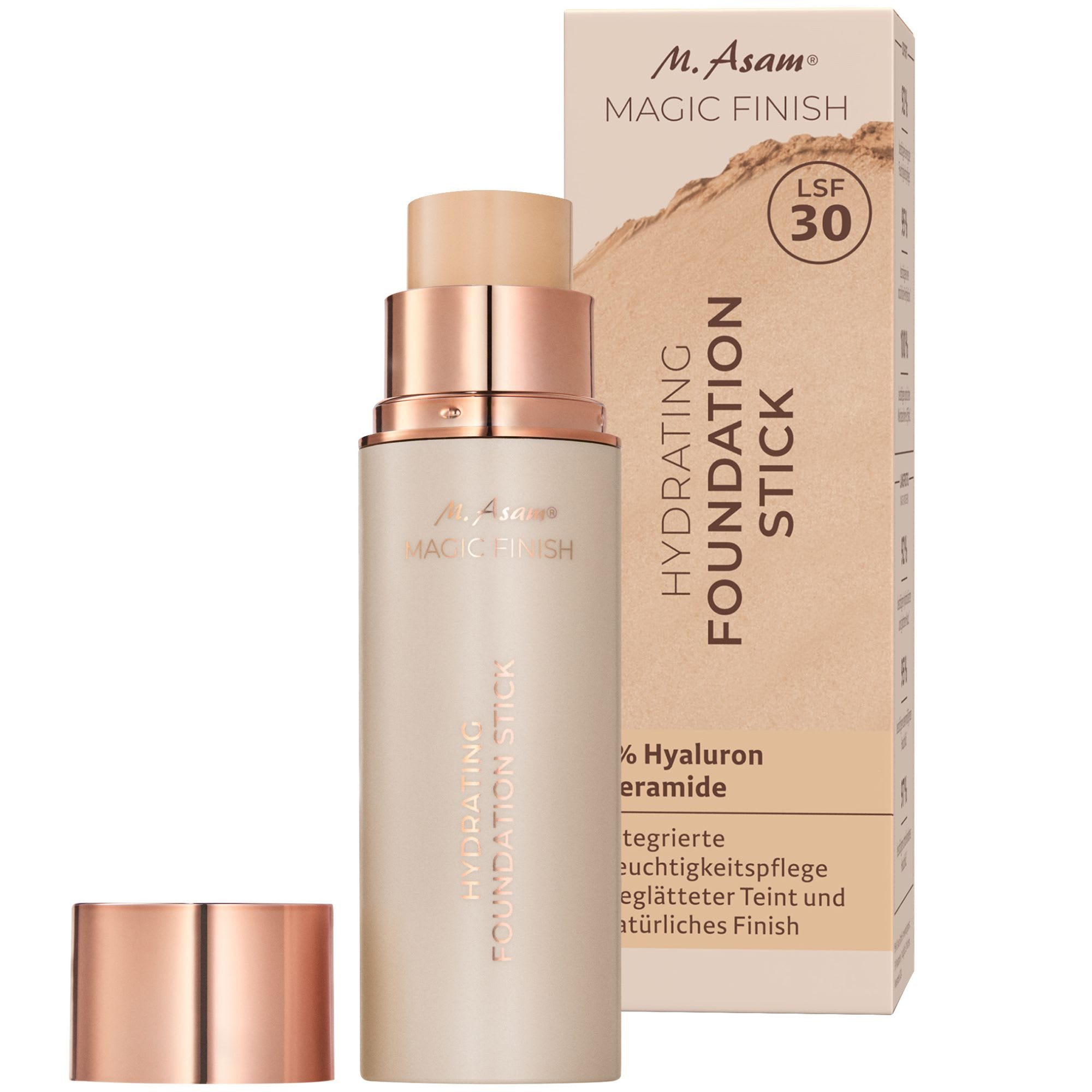 asambeauty Foundation Hydrating Foundation Stick LSF 30 Soft Ivory