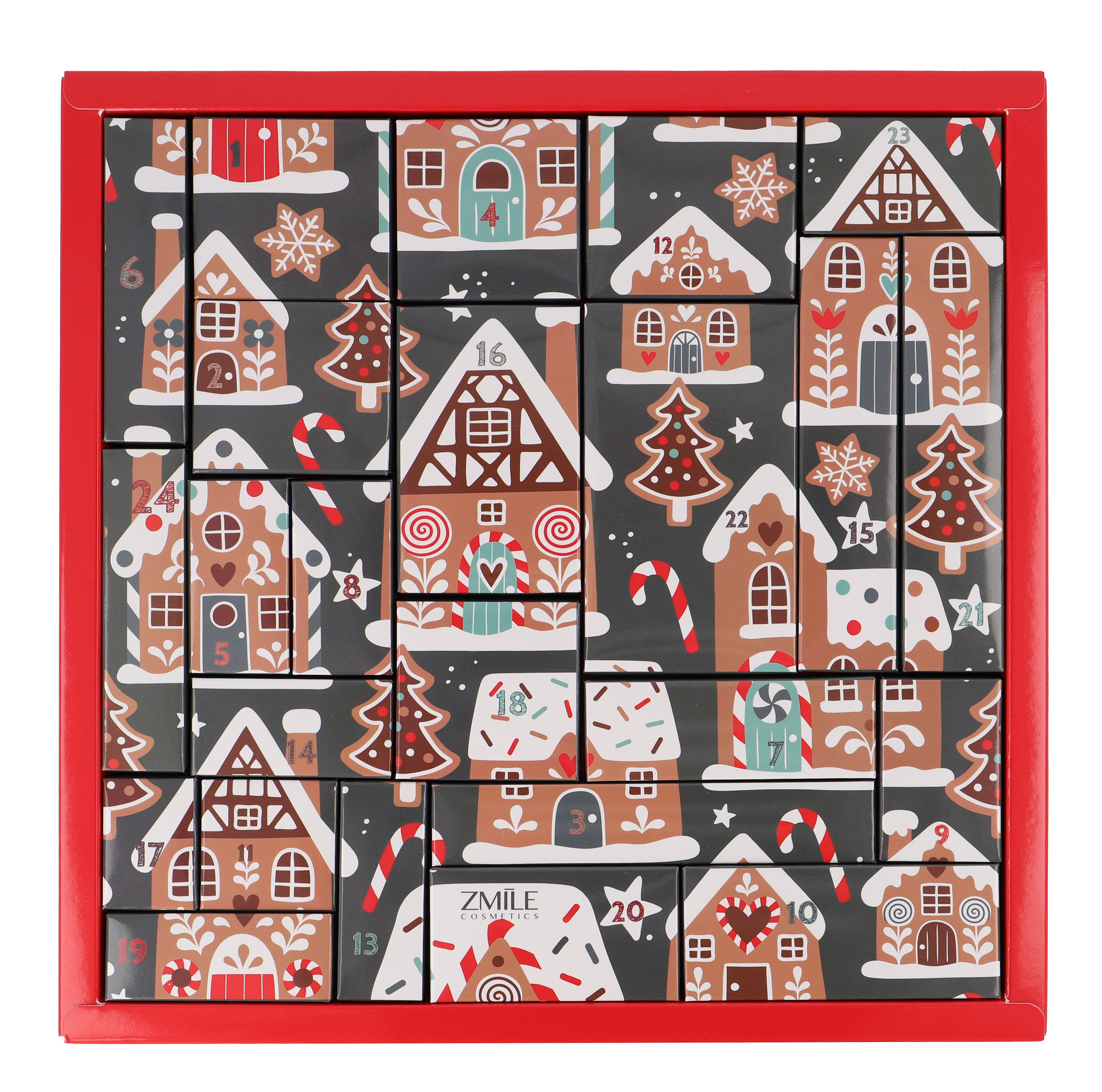 ZMILE COSMETICS Kosmetik-Adventskalender ZMILE COSMETICS Adventskalender Puzzle Ginger Glow (24-tlg), vegan