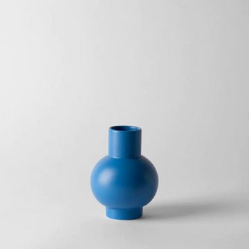 Raawii Dekovase Vase Strøm Electric Blue (Small)