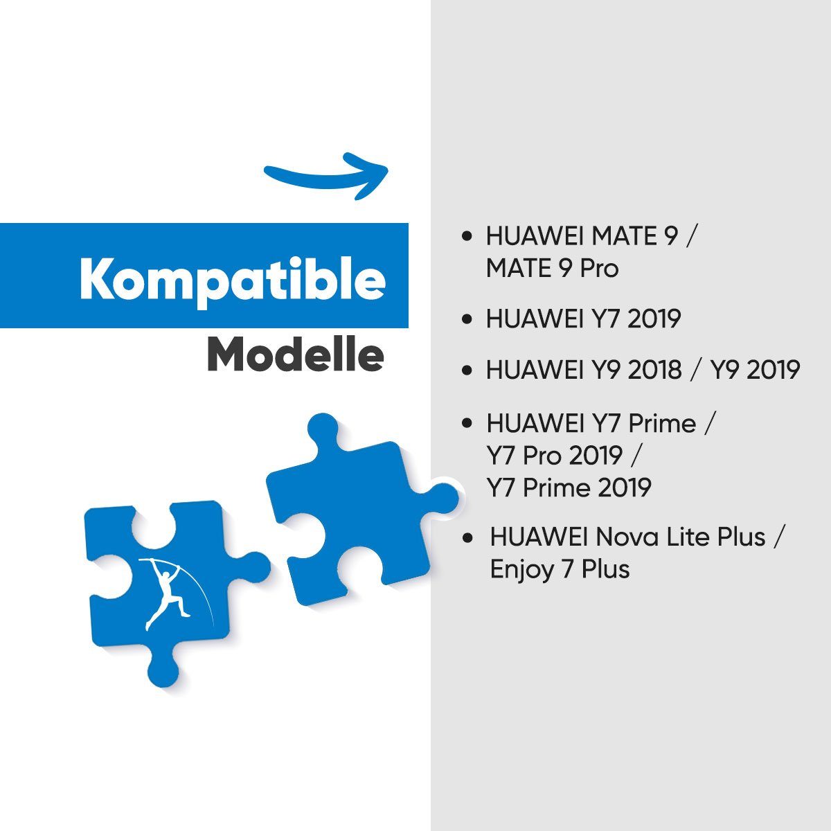 / Woyax Mate 9 Huawei 4000 9 (3.82 HB396689ECW Mate Pro / Wunderbatterie Akku Handy-Akku V) mAh für