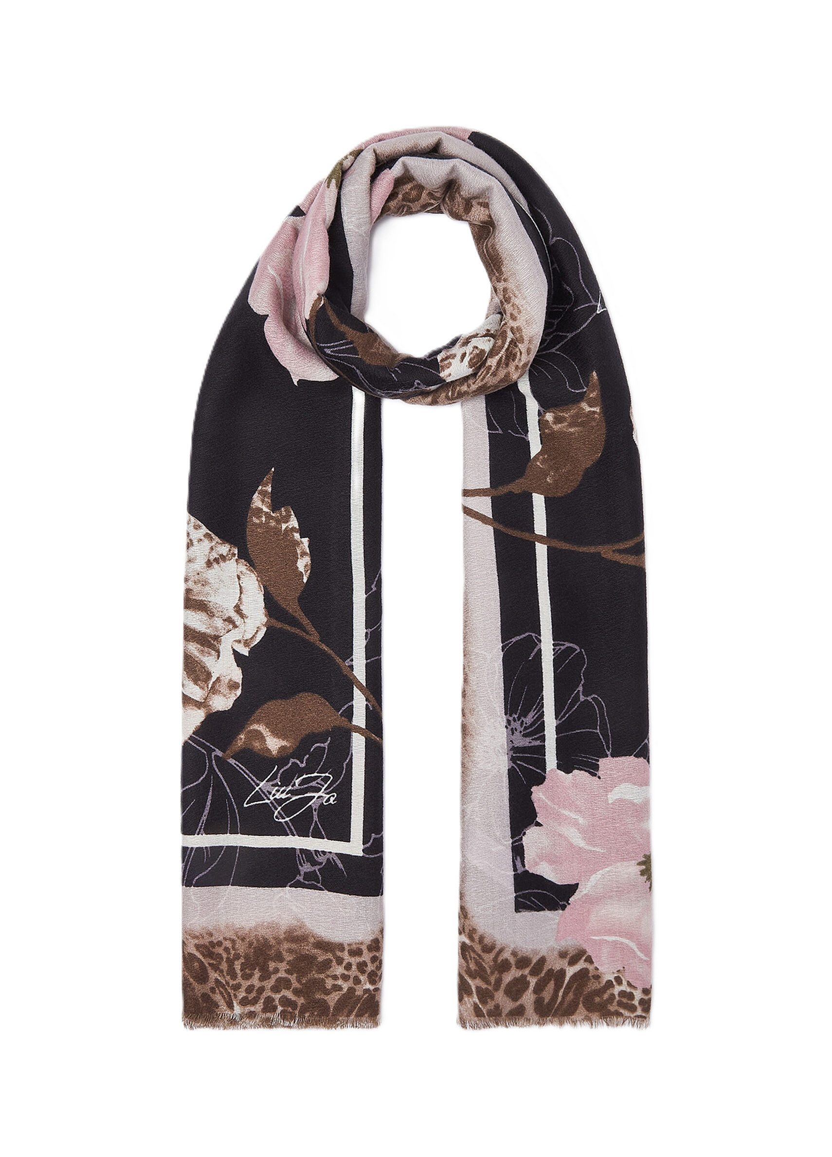 Liu Jo XXL-Schal ECS STOLA FLOWER MACULA 70X180