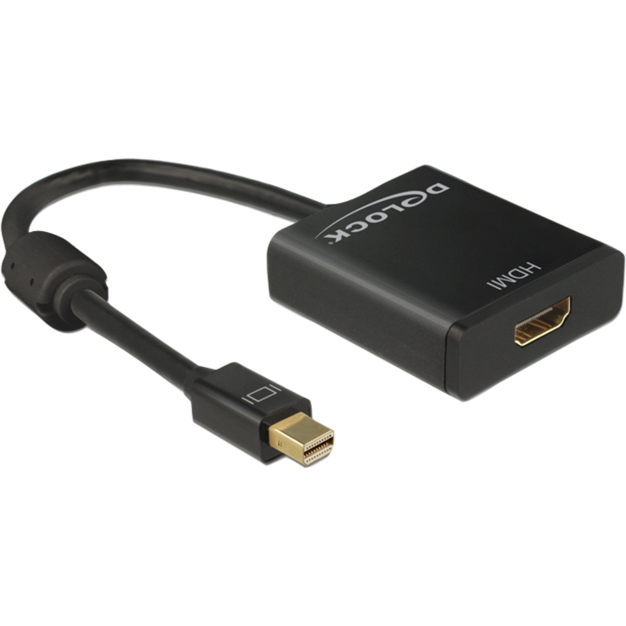 DeLOCK Mini Displayp>HDMI 4K, Adapter, (20 cm) Audio- & Video-Adapter