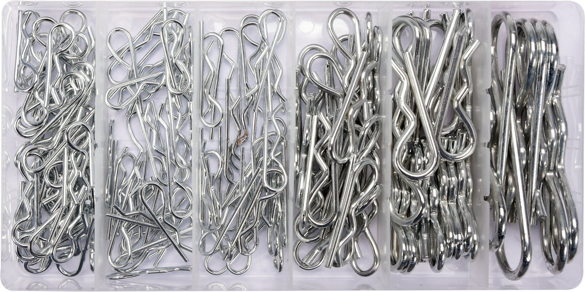 Yato Werkzeugset Federsteck-Splinte 150-tlg. 2,4–4,0 mm