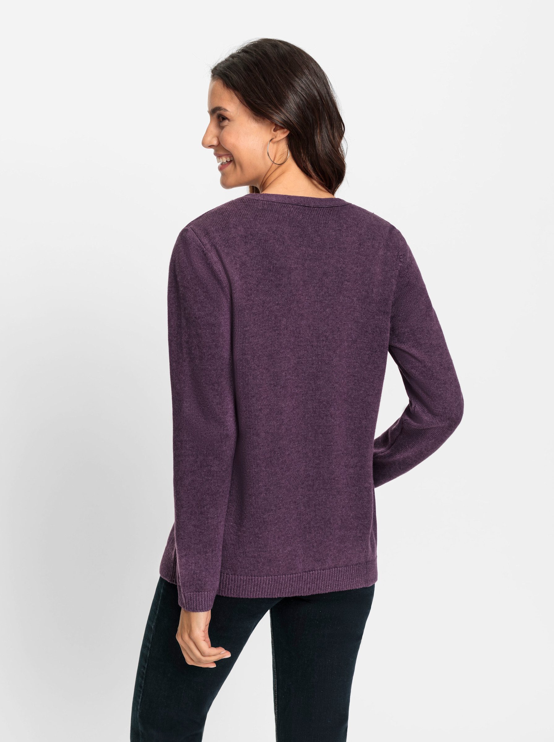Witt Strickjacke Strickjacke Langarm Jersey, Zopfmuster günstig online kaufen