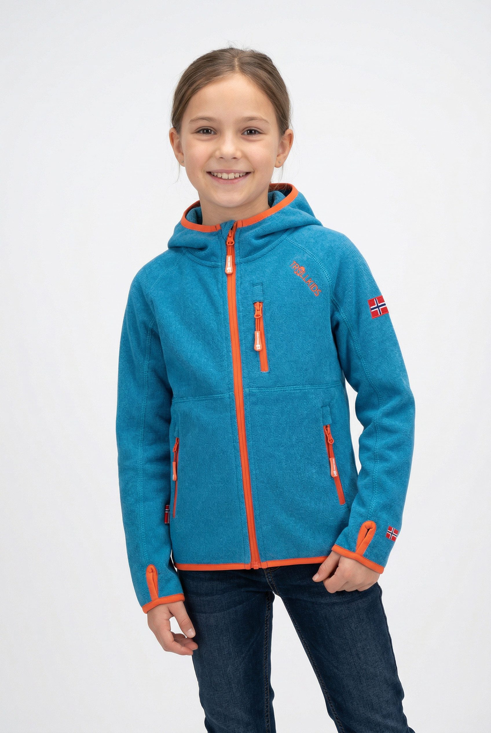 TROLLKIDS Fleecejacke KIDS SANDEFJORD JACKET