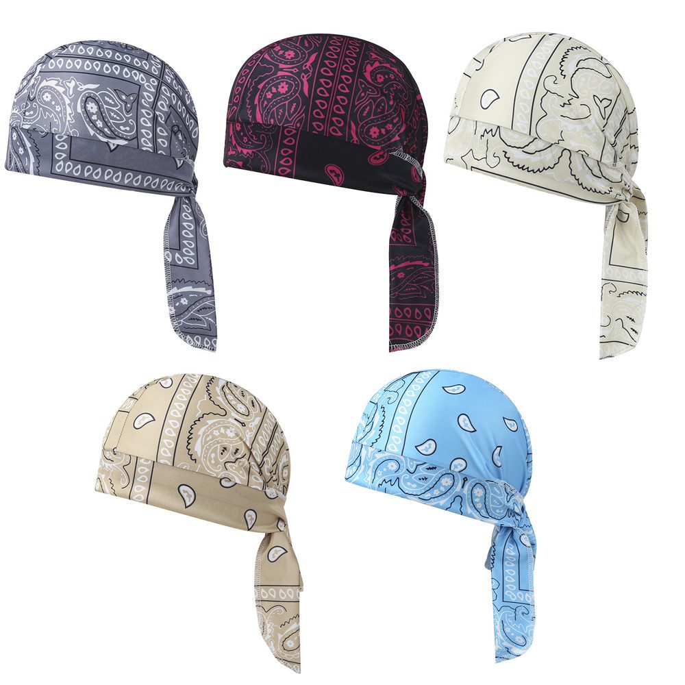 Zaewry Kopftuch 5 Stück Frauen Chemo Hut Turban Beanie, vorgebundene Headwraps, (5-St)
