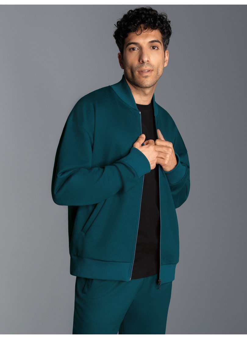 Trigema Sweatjacke TRIGEMA Collegejacke in weicher günstig online kaufen