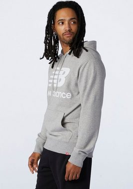 New Balance Kapuzensweatshirt NB ESSENTIALS STACKED LOGO FLEECE HOODIE