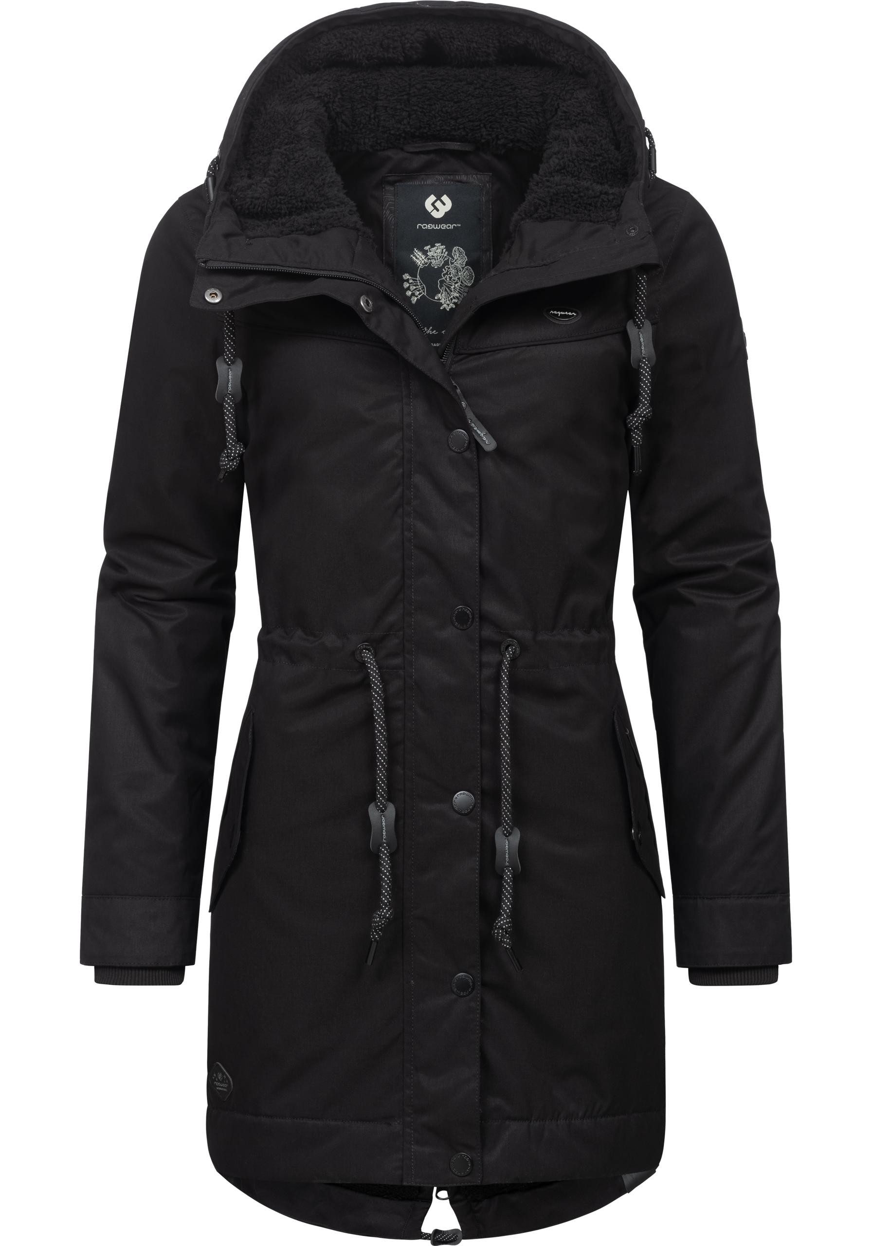 Ragwear Winterjacke YM-Canny stylischer Damen Kurzmantel günstig online kaufen
