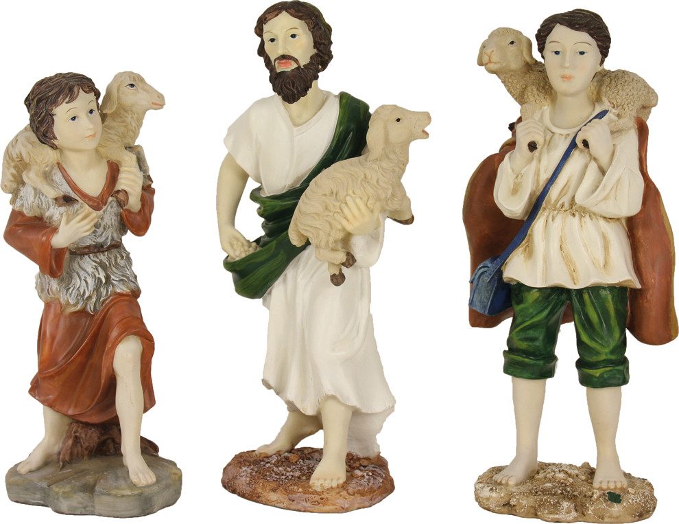 FADEDA Krippenfigur 3x FADEDA Schäfer, Höhe in cm: 30