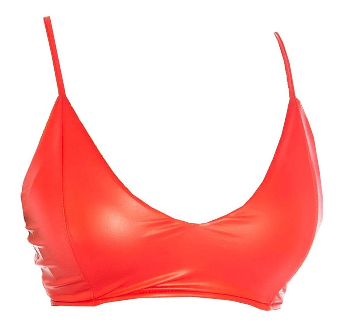 Koucla Crop-Top Wetlook Crop Top/Bustier, Clubwear günstig online kaufen