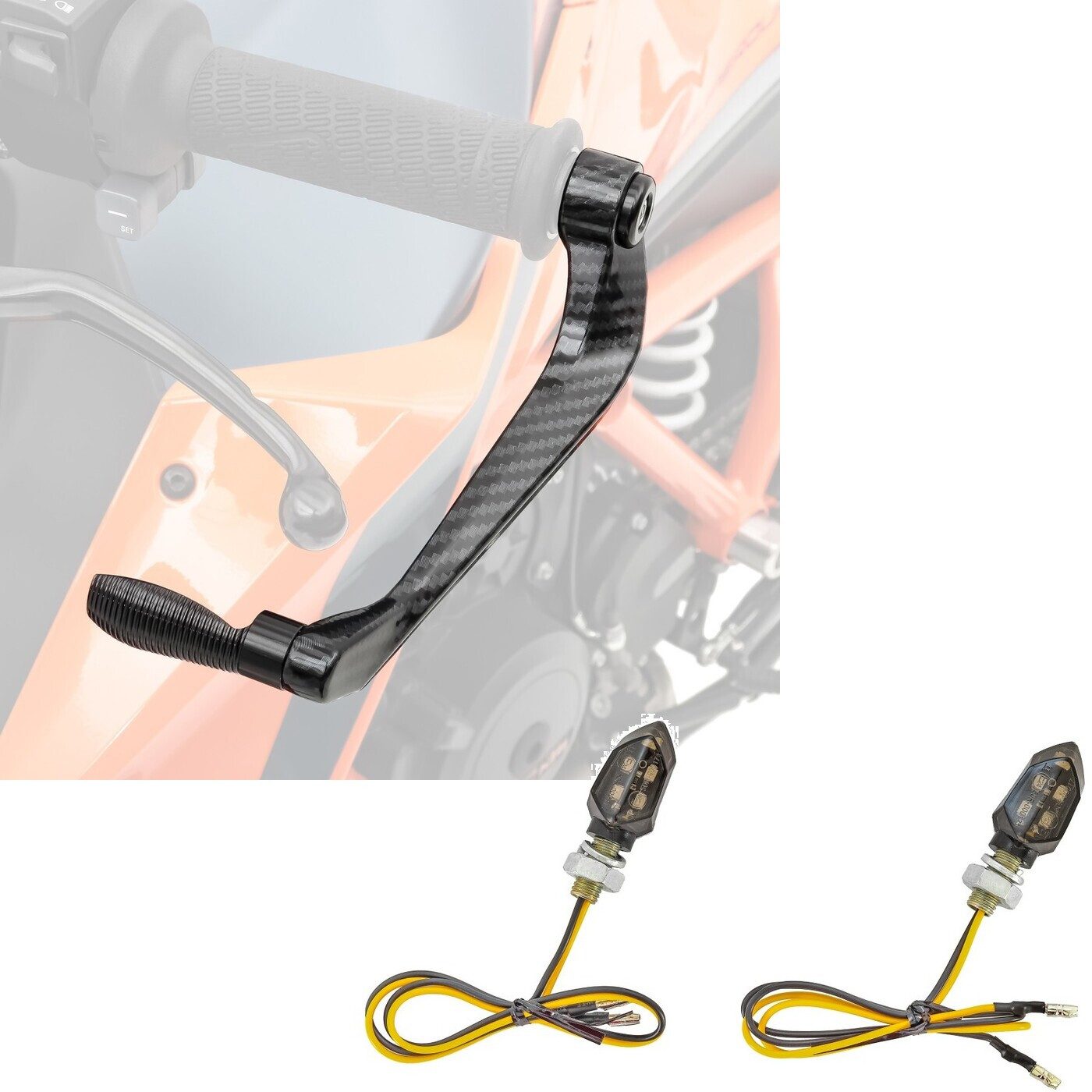 Motor-Schutzhülle Set: Motorrad Hebelschützer Lever Guard Bremshebel Kupplung Hebelschut