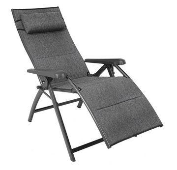 Westfield Relaxsessel Ergo Flanelle Lounger Relaxliege Aluminium mit Sunbrella Kissen