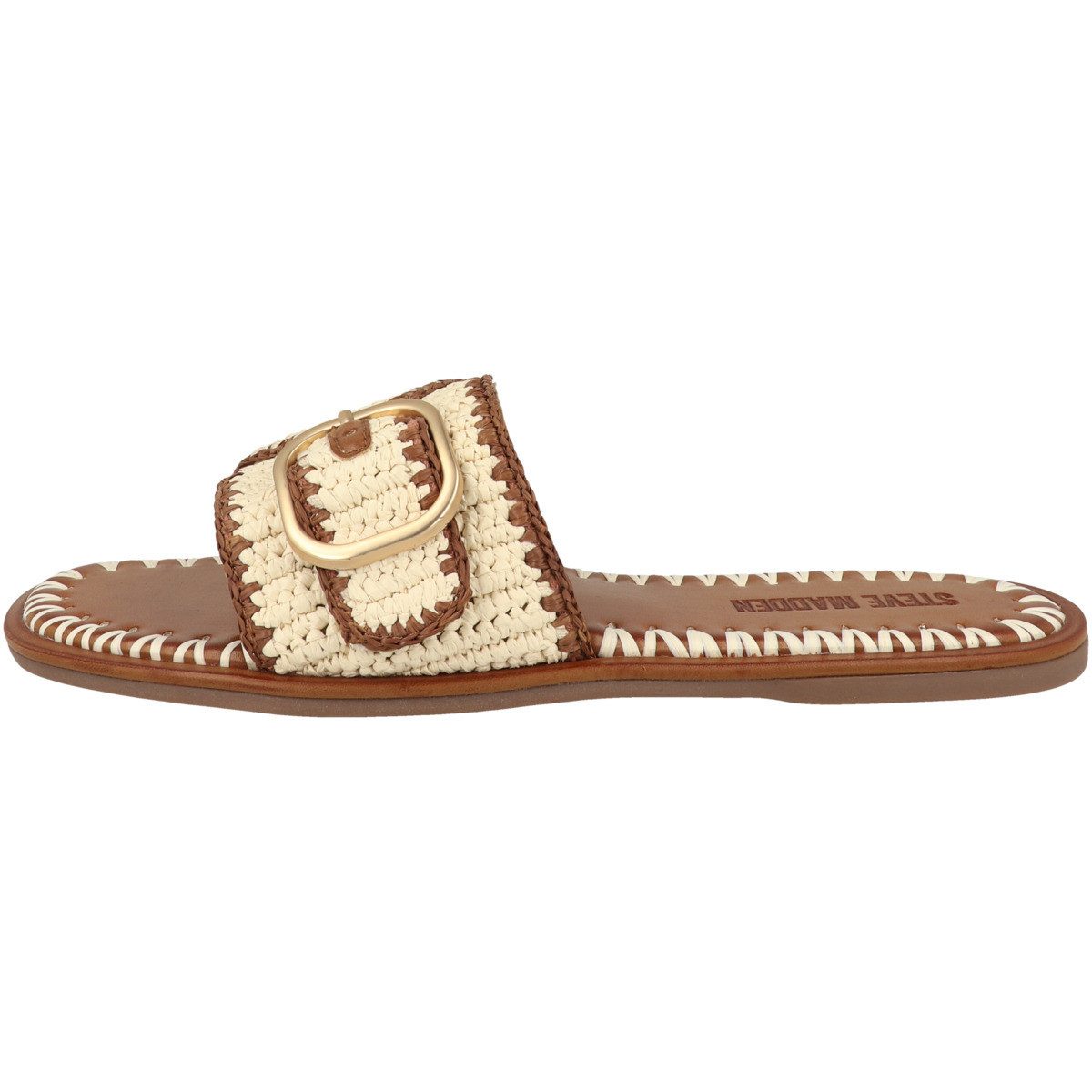 STEVE MADDEN Seabreeze Damen Sandale Sandaletten, Sommerschuhe, Badeschuhe, Riemchen, Schlappen