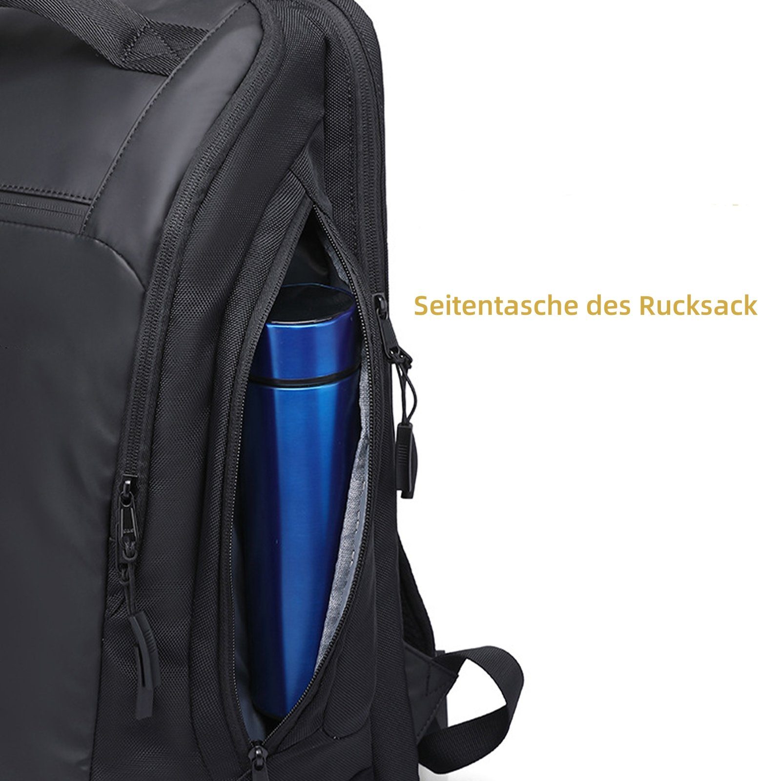 OKWISH Reiserucksack Laptoprucksack Laptop Rucksack Backpack Herren Laptop (Leder Schuhfach, mit Jungen Damen Sportrucksack, Arbeit Rucksack Uni Reisen Tasche Teenager mit für Business Schule Reisen Freizeit Notebook Schulrucksack, Freizeitrucksack Laptoptasche Laptopfach), Rucksäcke usw Handgepäck